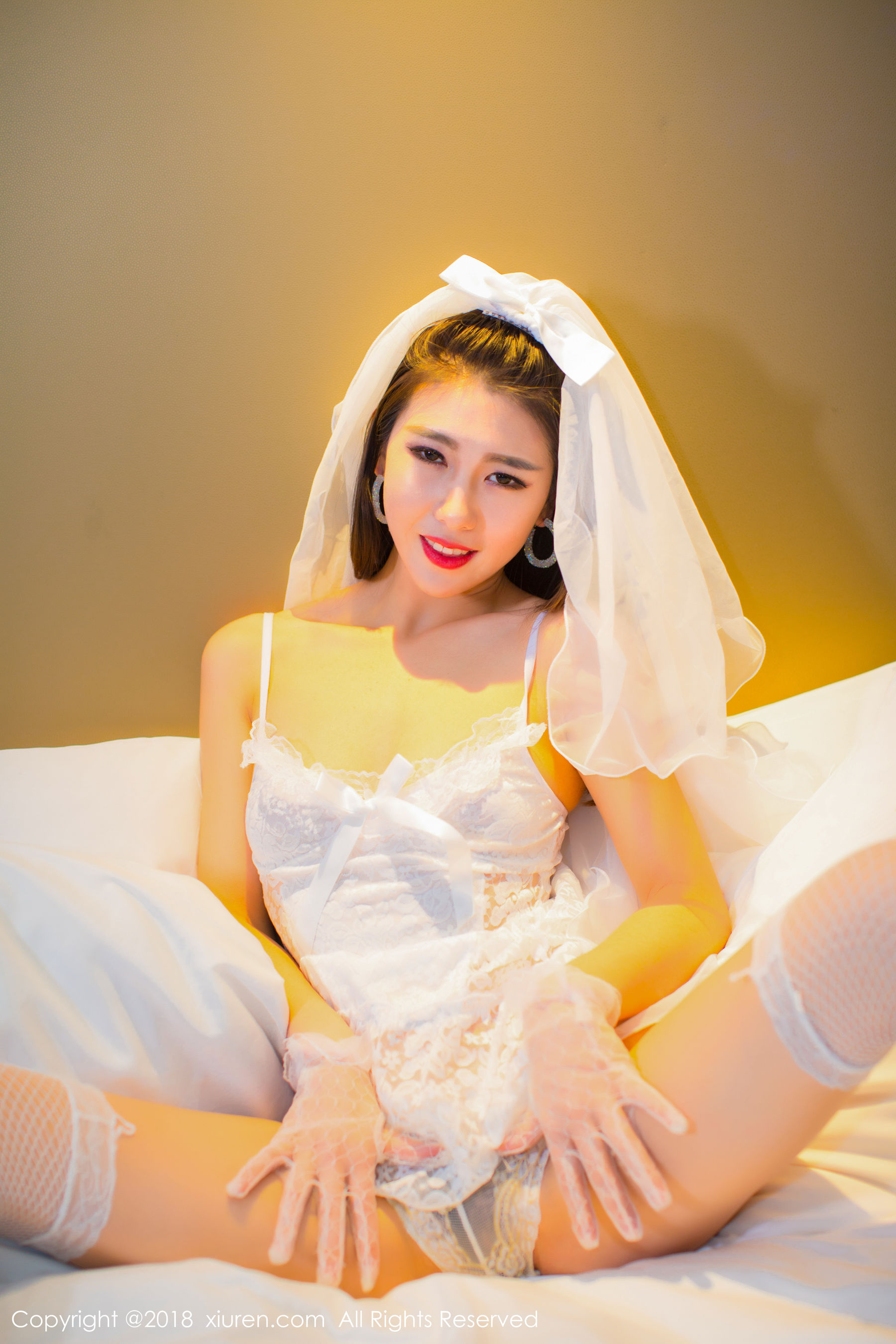糖果儿《情趣镂空婚纱诱惑》  No.896-图32