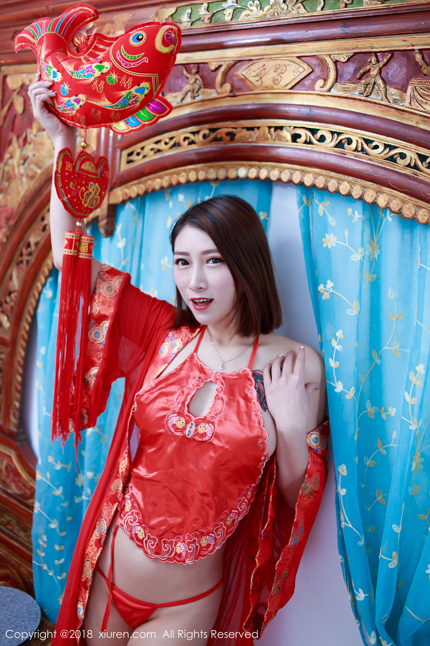 模特@杜花花《新春写真特辑》  No.914-图32