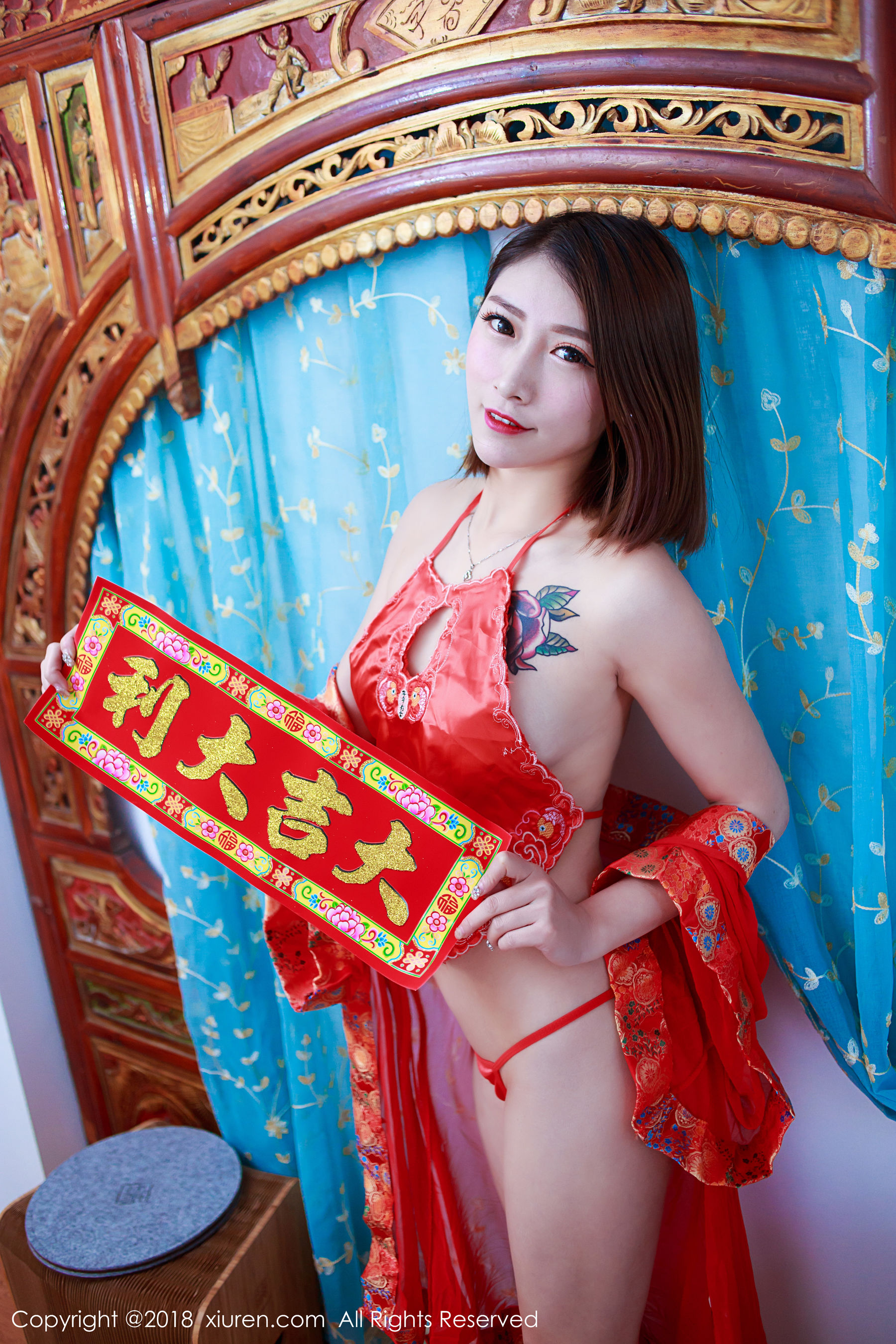 模特@杜花花《新春写真特辑》  No.914-图34