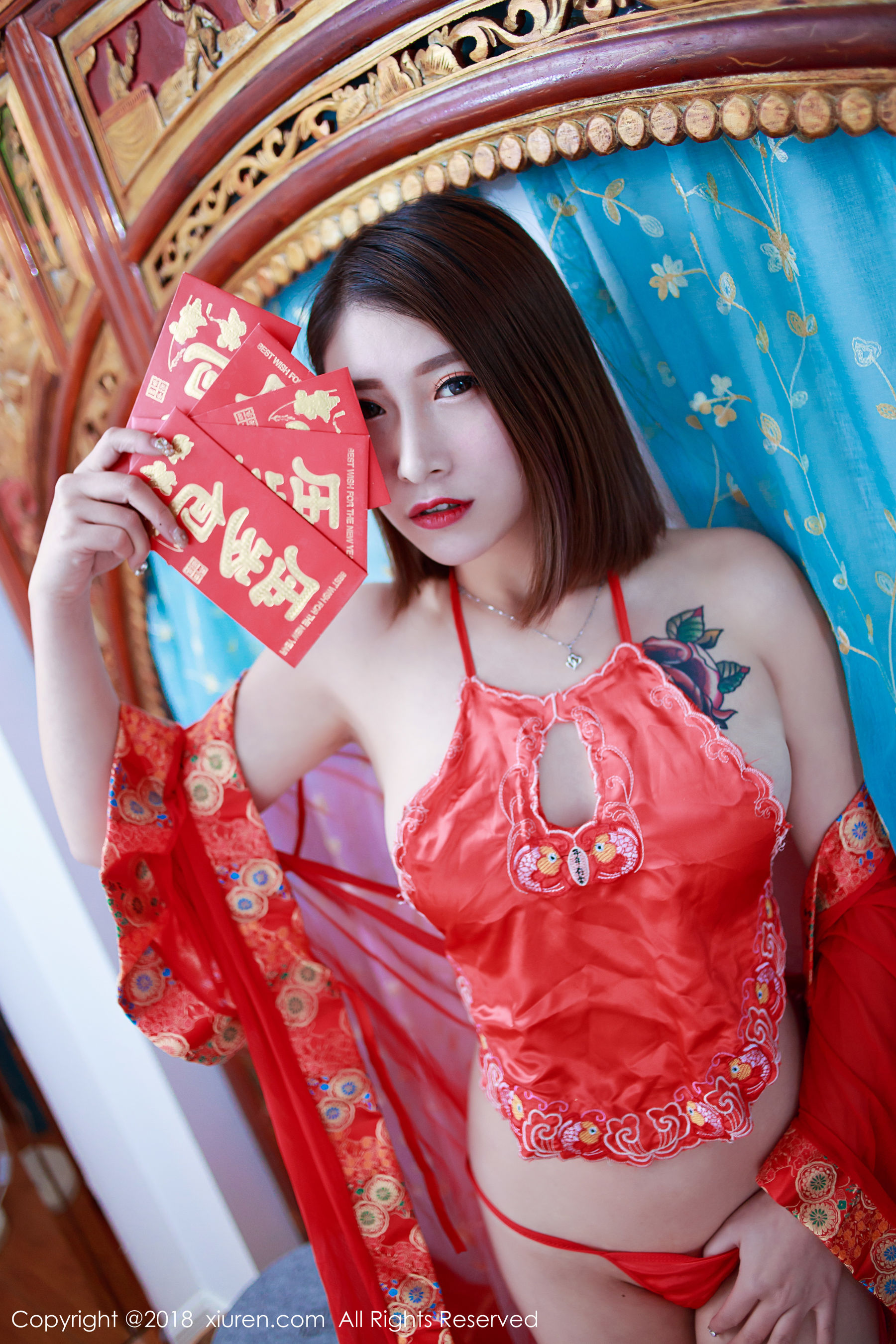 模特@杜花花《新春写真特辑》  No.914-图37
