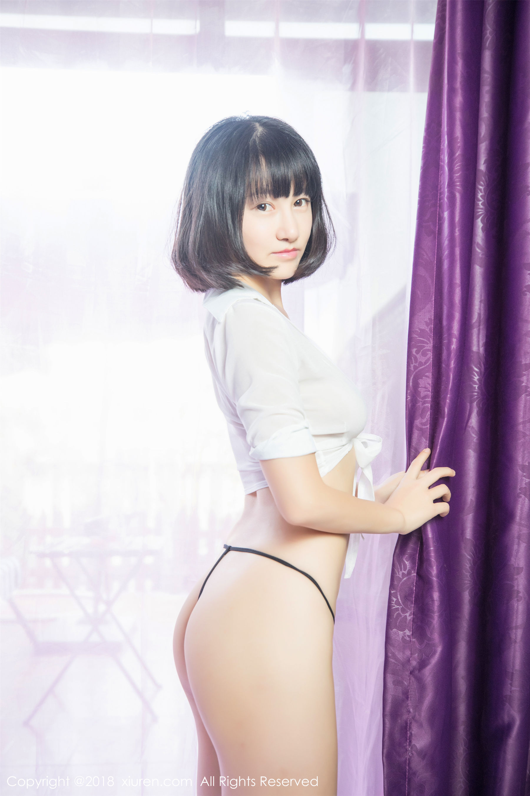 小探戈《透视蕾丝内衣+女仆装+诱惑女秘书OL》  No.933-图39