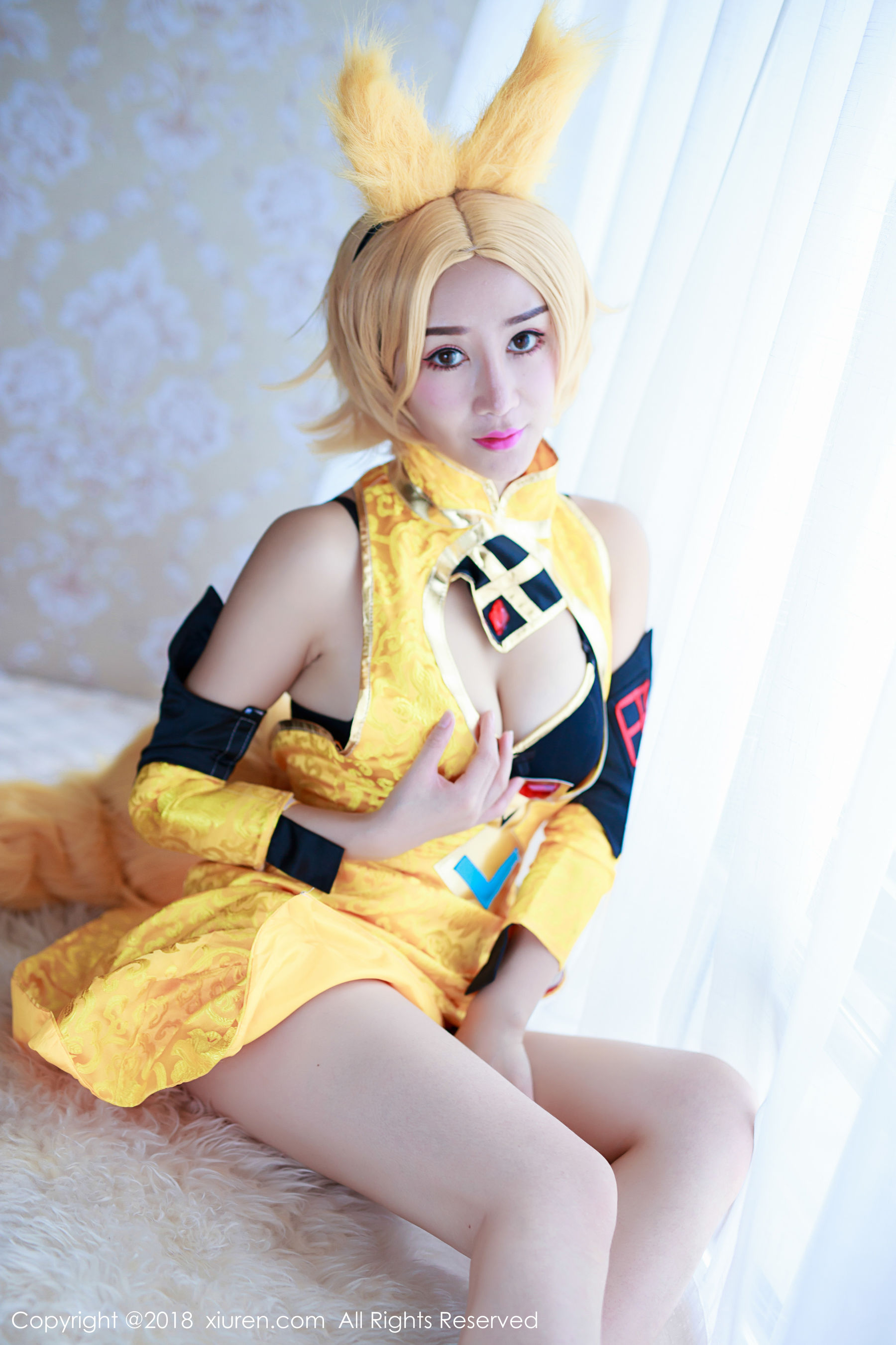 邹晶晶女王《王者荣耀妲己COS》  No.937-图10
