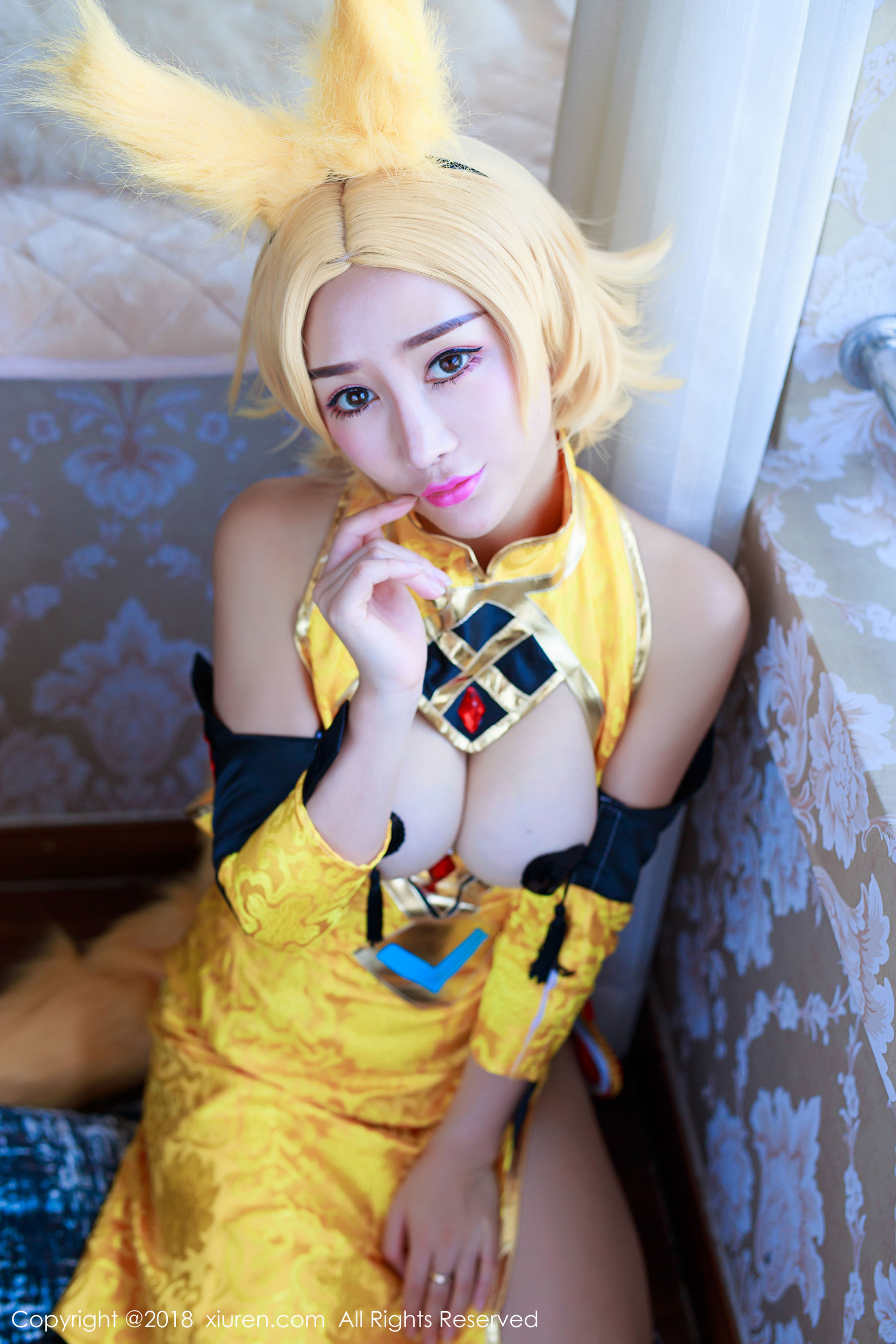 邹晶晶女王《王者荣耀妲己COS》  No.937-图20