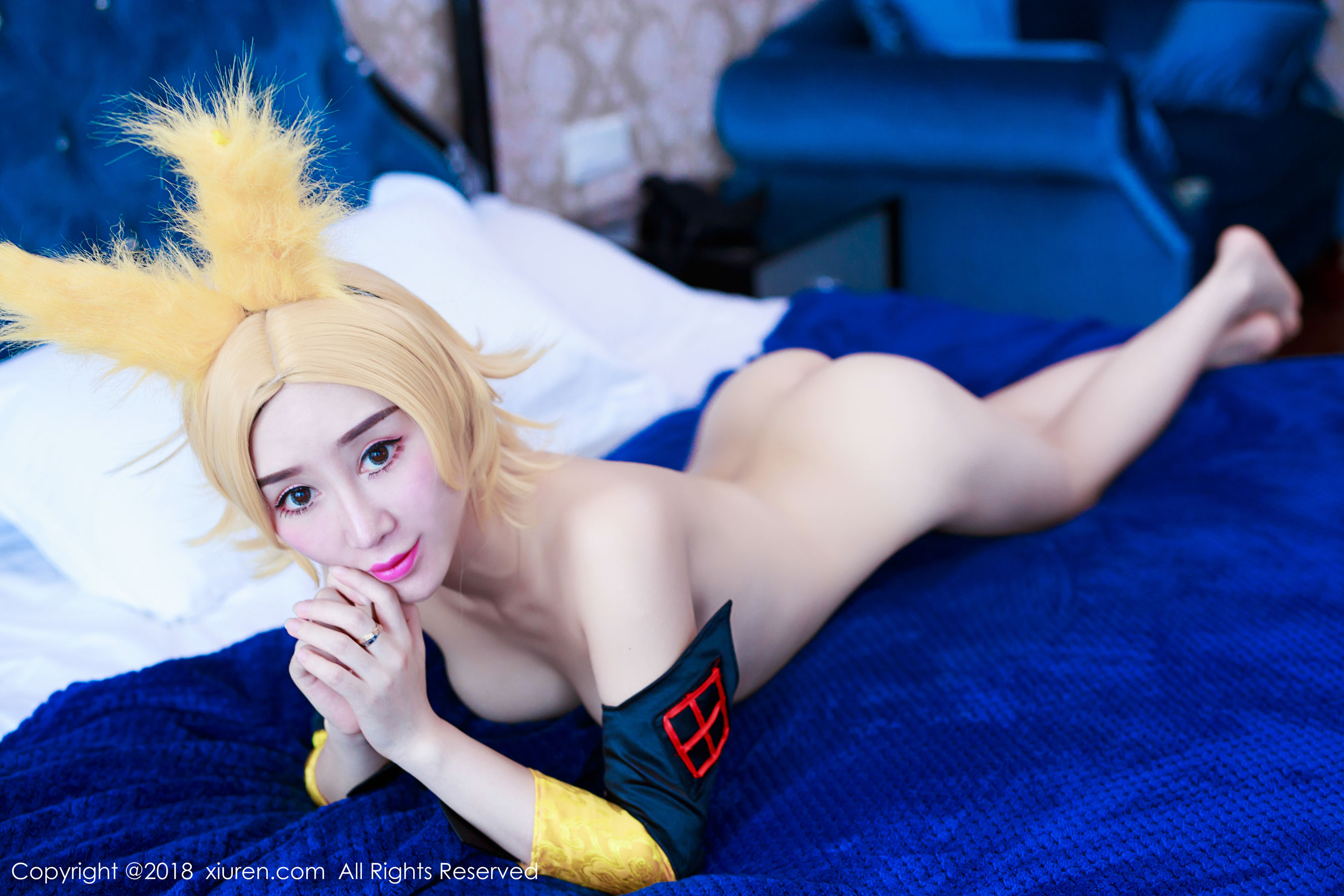 邹晶晶女王《王者荣耀妲己COS》  No.937-图36