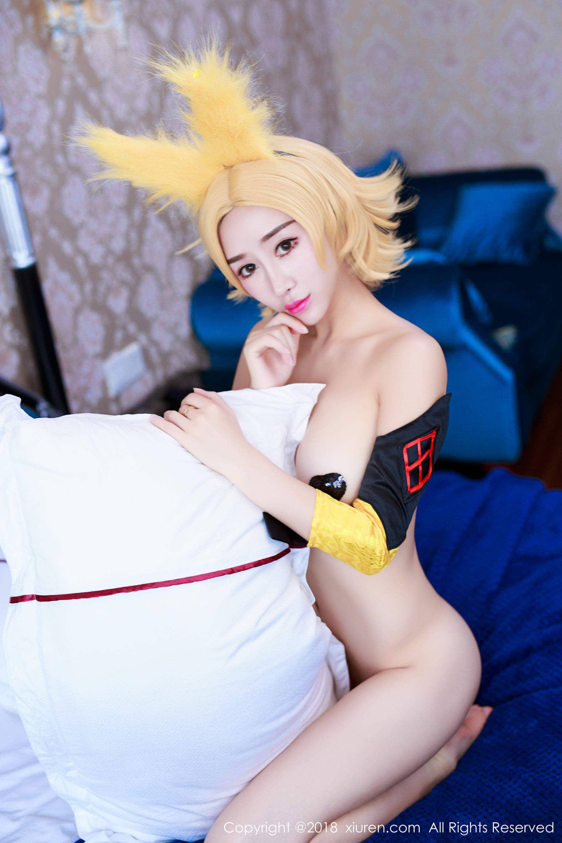 邹晶晶女王《王者荣耀妲己COS》  No.937-图37