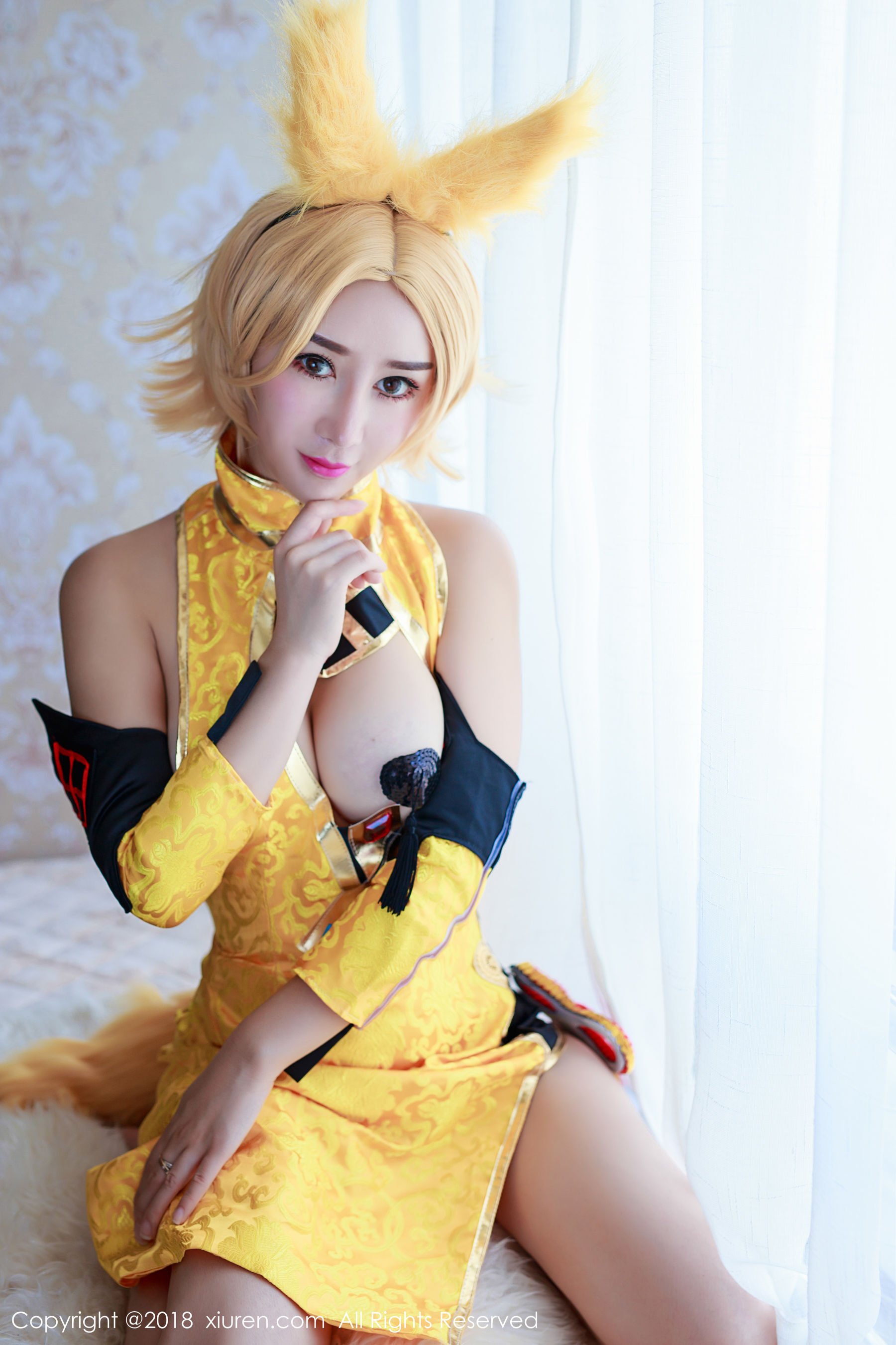 邹晶晶女王《王者荣耀妲己COS》  No.937-图3
