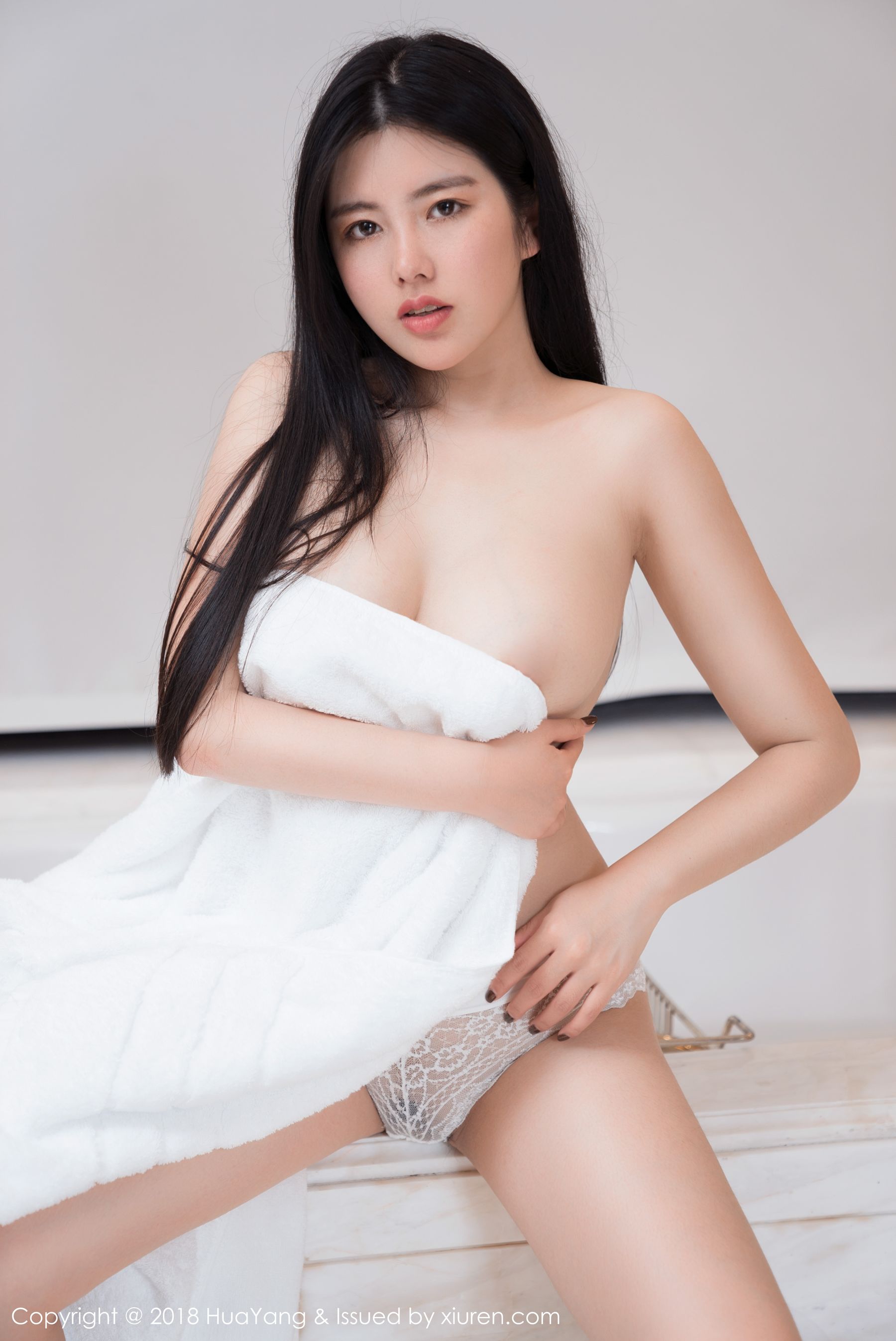 娜露Selena《浴巾+礼服+高叉》  Vol.024-图13