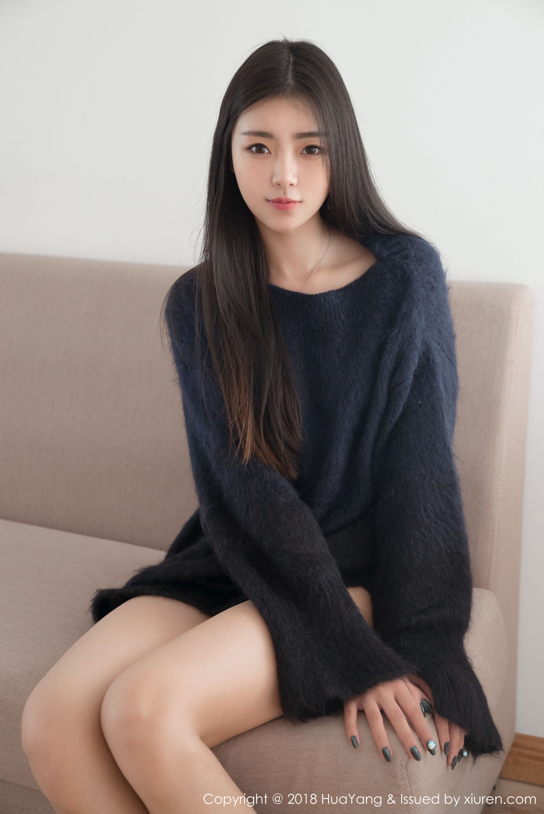 可樂Vicky《毛衣+白衬衫》  Vol.027-图9