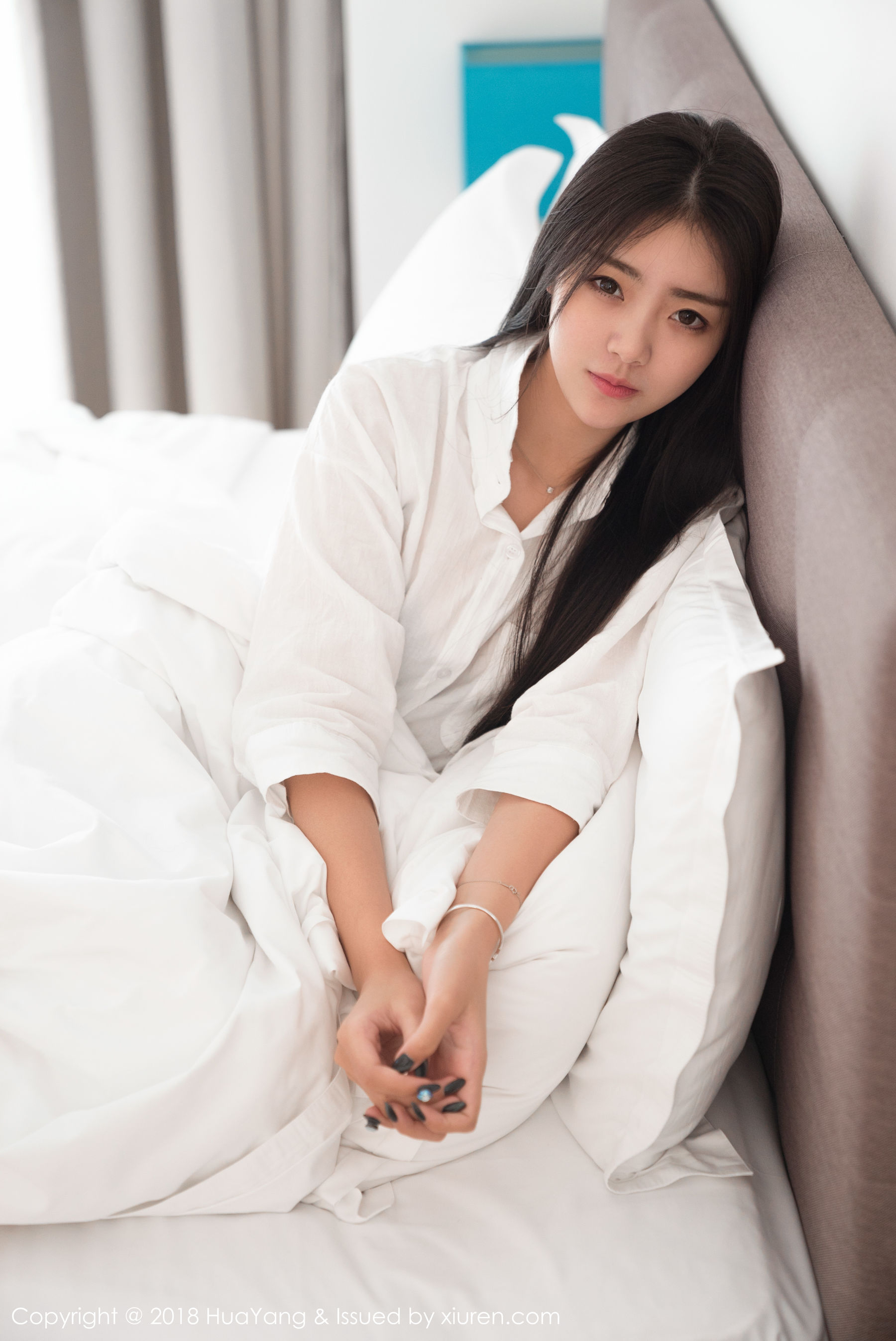 可樂Vicky《毛衣+白衬衫》  Vol.027-图13
