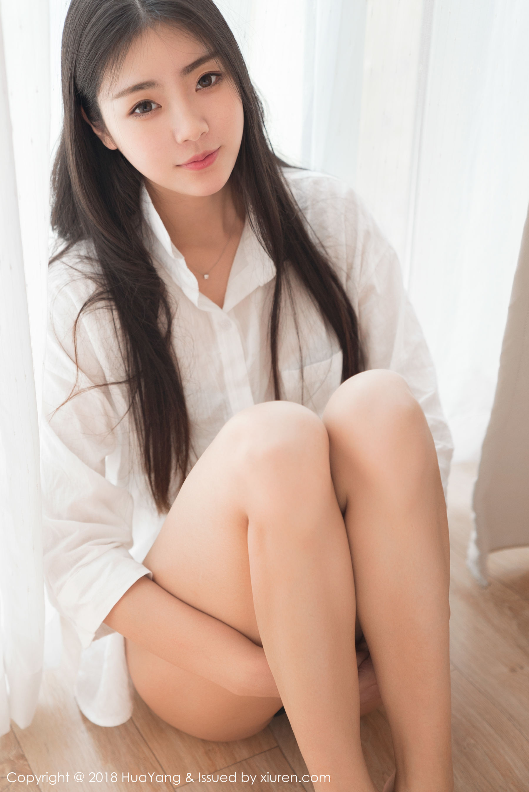 可樂Vicky《毛衣+白衬衫》  Vol.027-图28