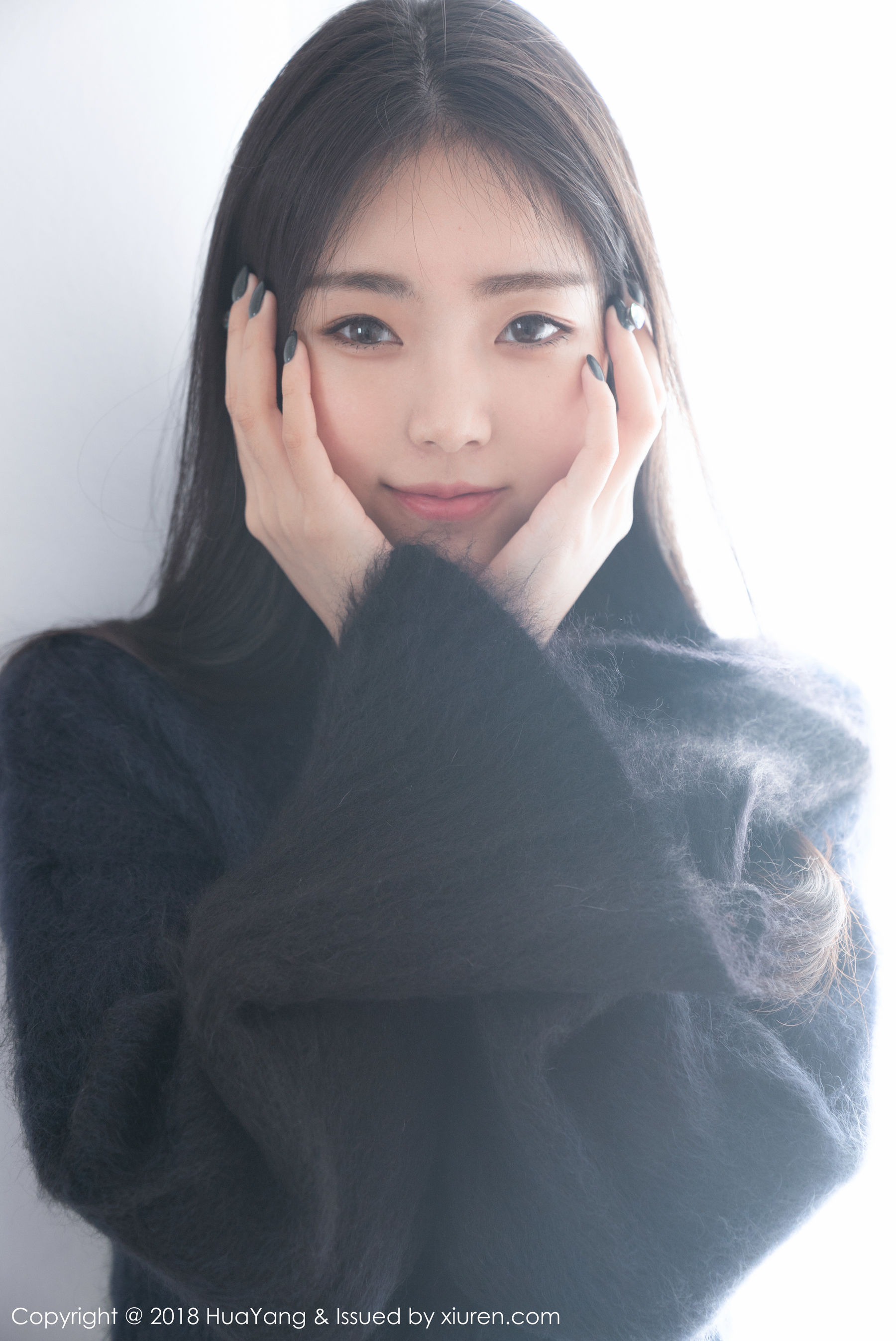 可樂Vicky《毛衣+白衬衫》  Vol.027-图6