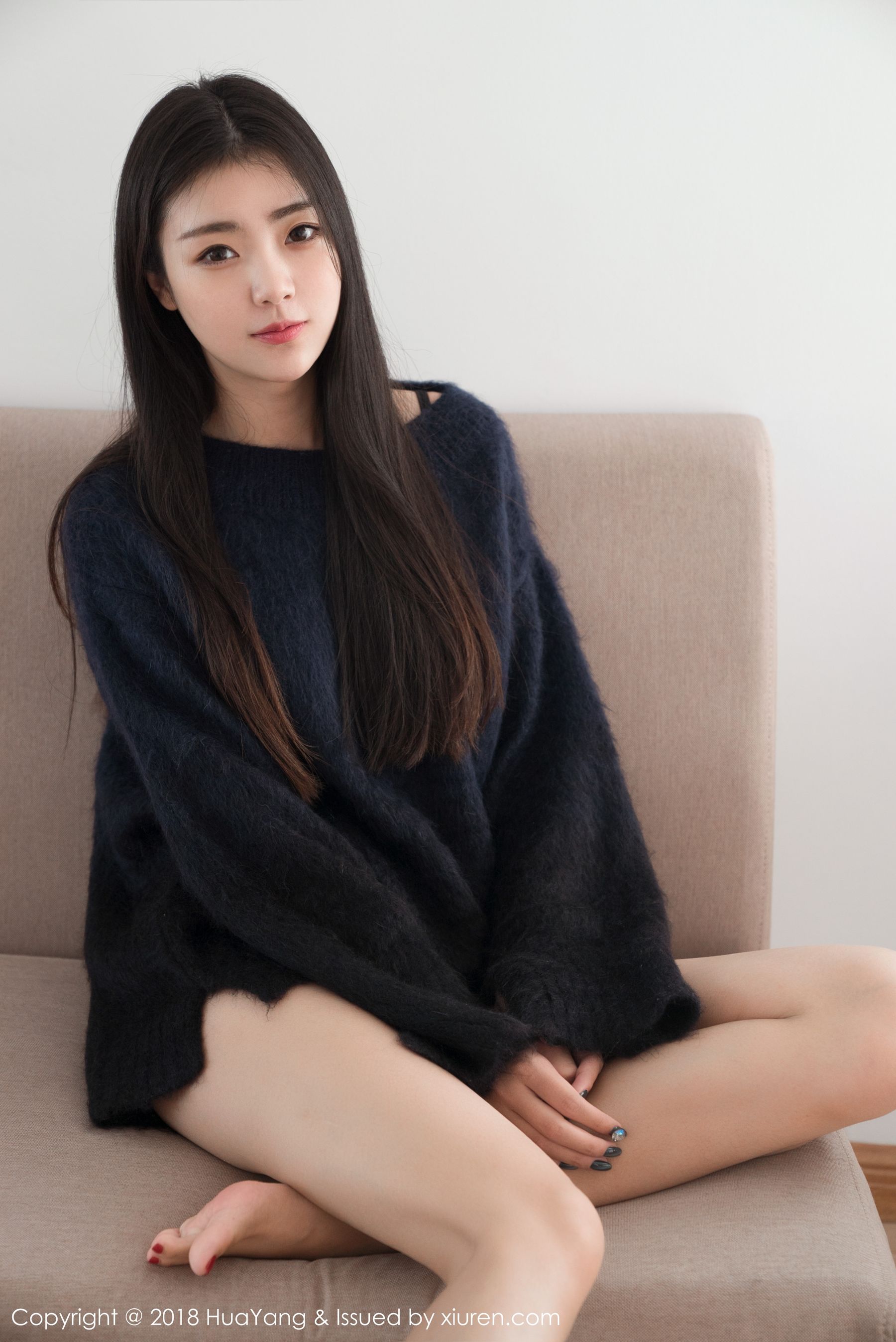 可樂Vicky《毛衣+白衬衫》  Vol.027-图8