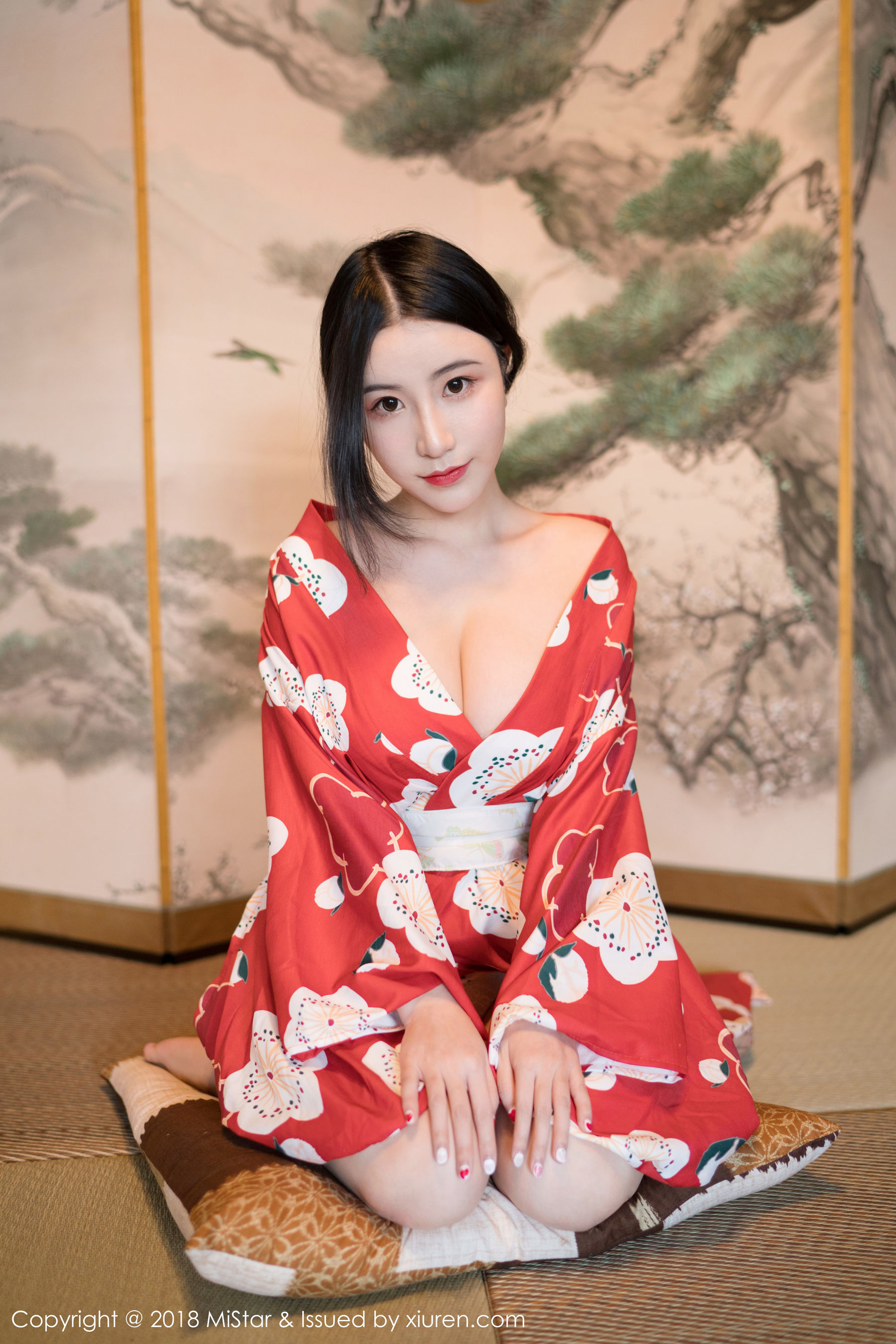 谢芷馨Sindy《娇艳红色和服》  VOL.210-图0