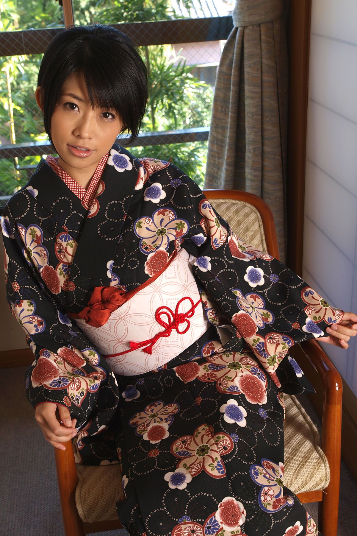 KIMONO和テイスト 003 範田紗々 Sasa Handa-图12