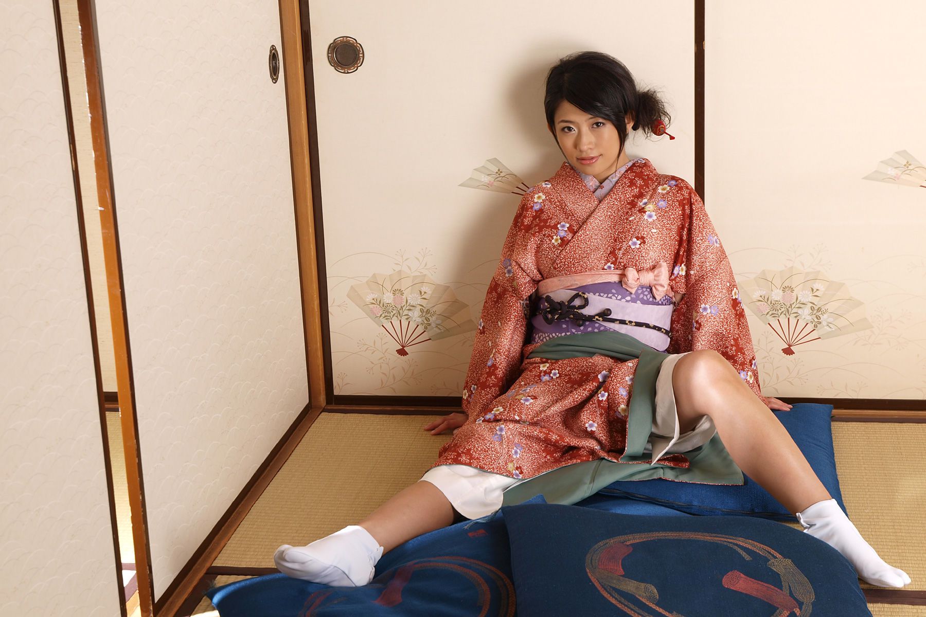 KIMONO和テイスト 003 範田紗々 Sasa Handa-图57