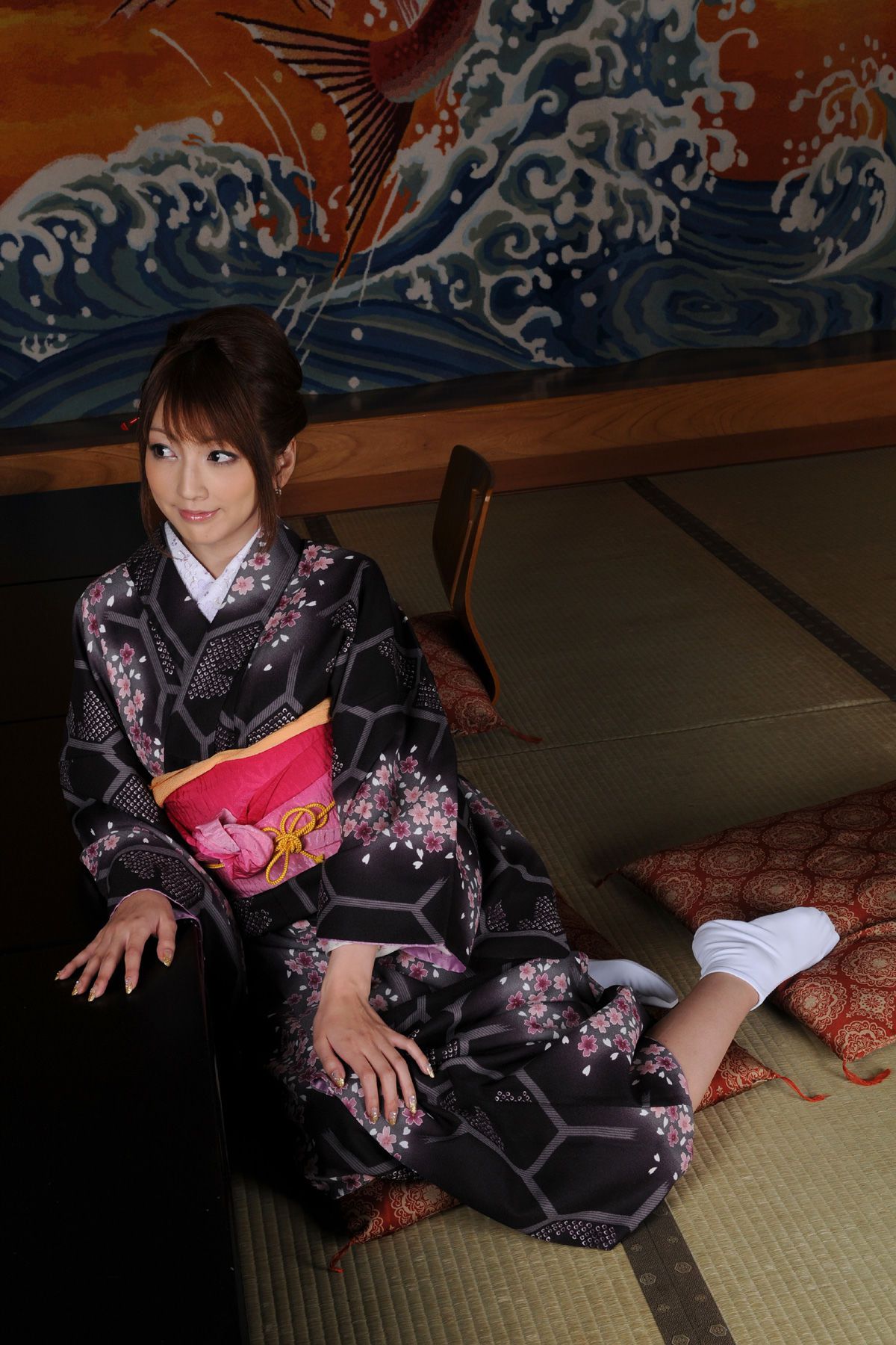 KIMONO和テイスト 004 松岛枫/松島かえで Kaede Matsushima-图10