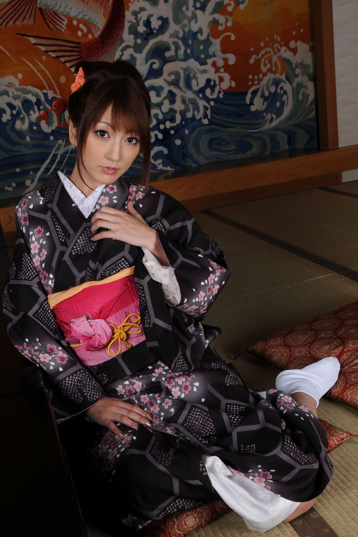 KIMONO和テイスト 004 松岛枫/松島かえで Kaede Matsushima-图11