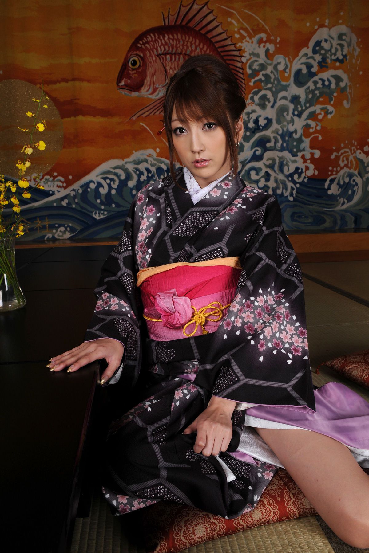 KIMONO和テイスト 004 松岛枫/松島かえで Kaede Matsushima-图13