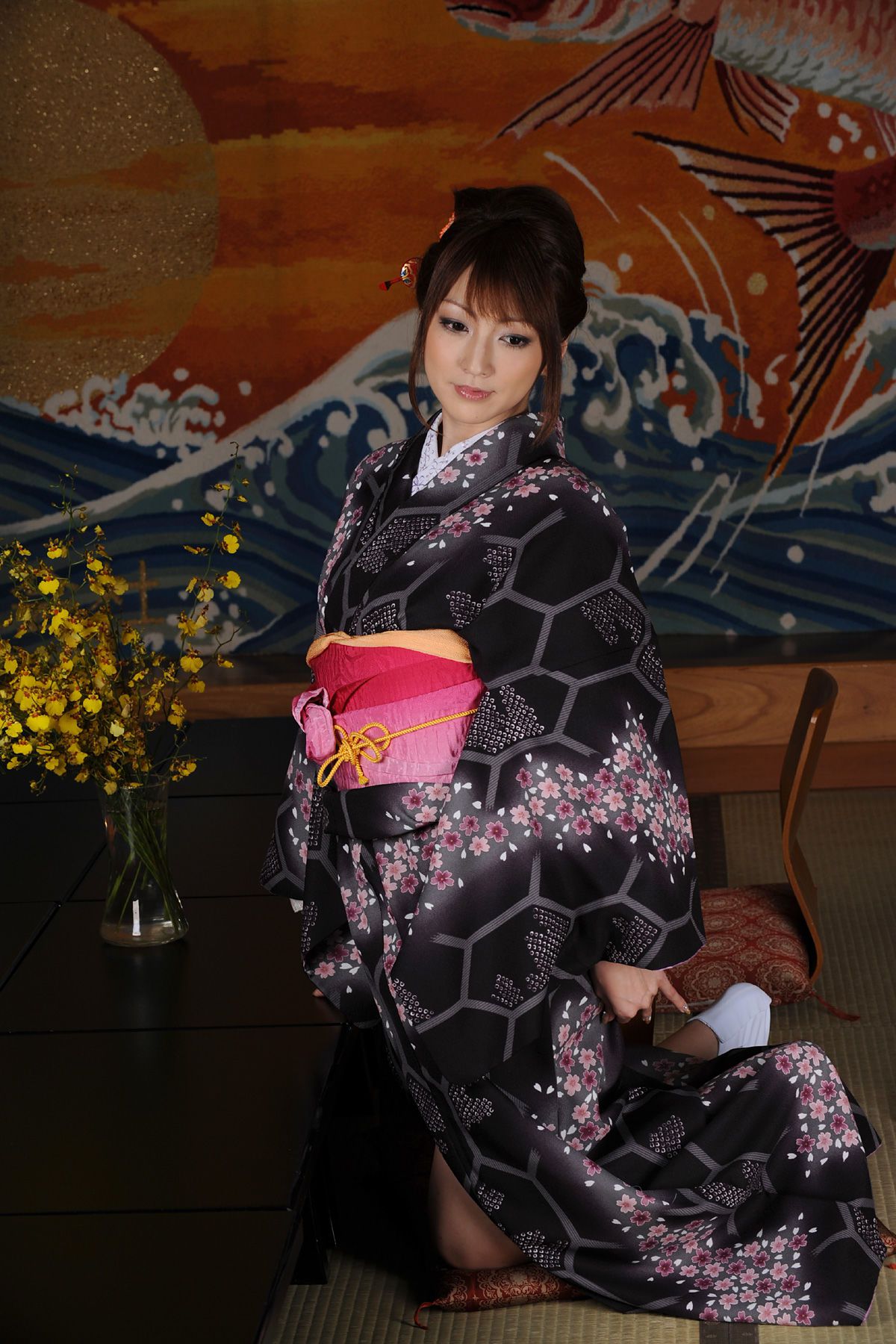 KIMONO和テイスト 004 松岛枫/松島かえで Kaede Matsushima-图15