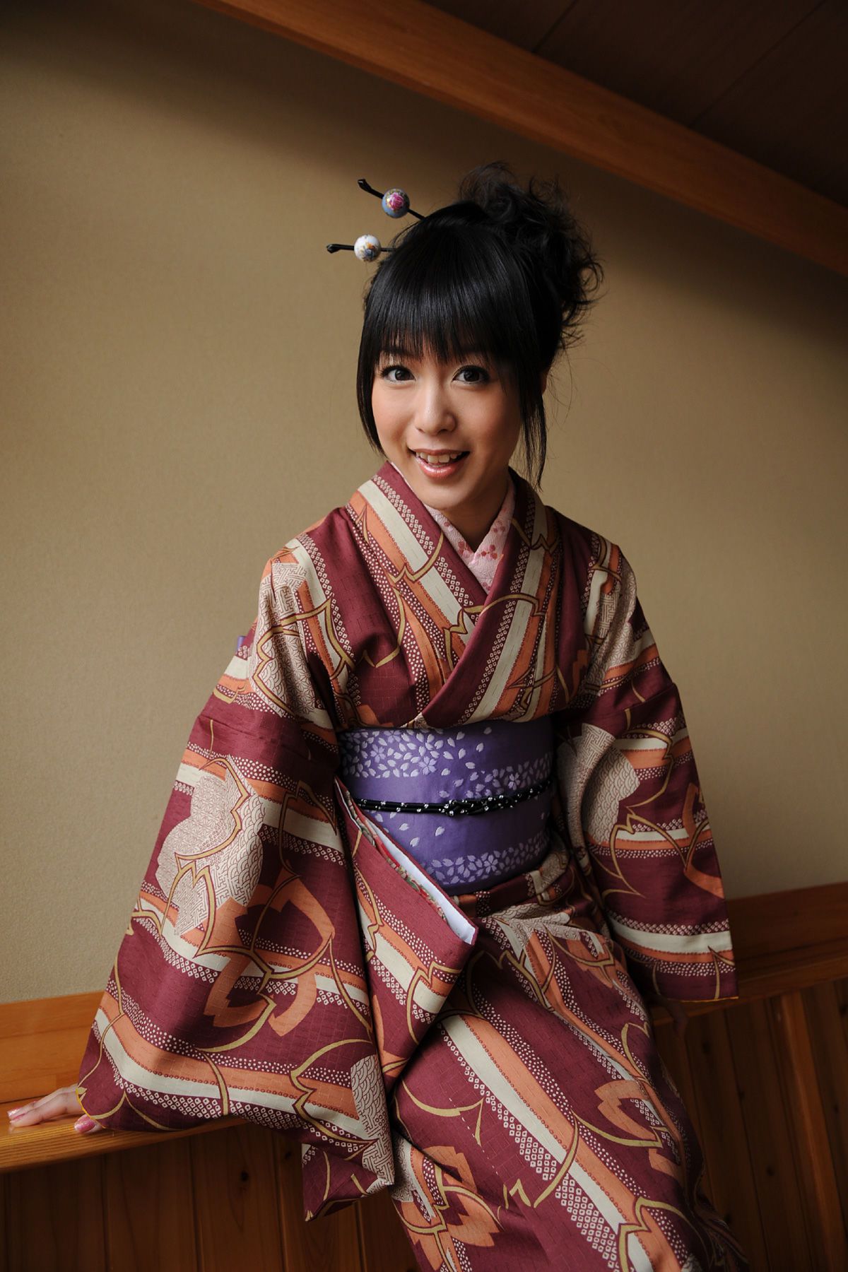 KIMONO和テイスト 005 七海なな Nana Nanaumi-图3