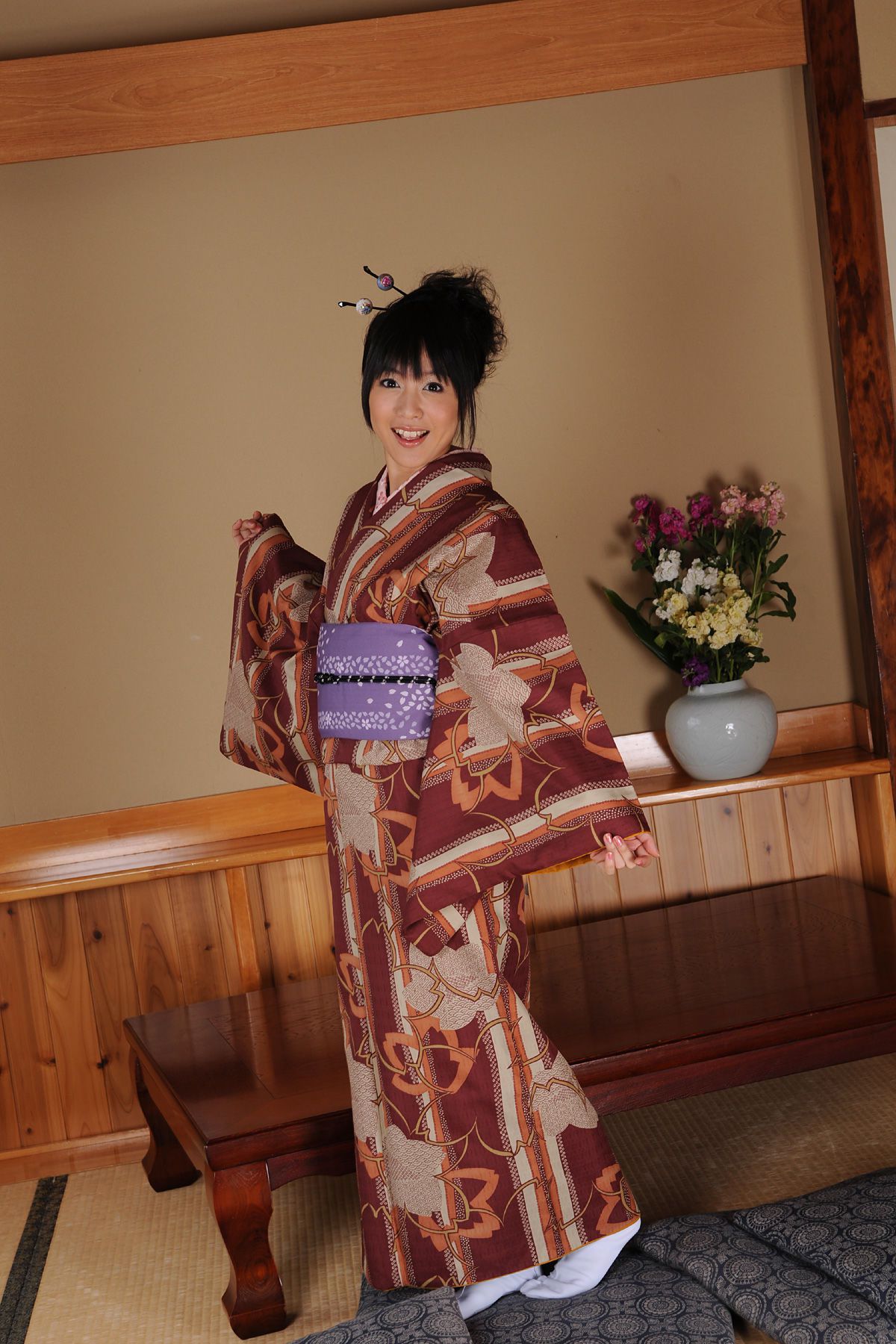 KIMONO和テイスト 005 七海なな Nana Nanaumi-图5