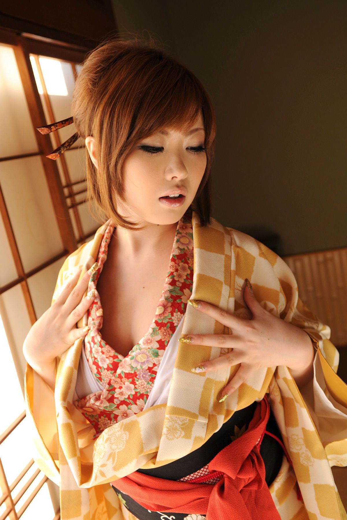 KIMONO和テイスト 006 浜崎りお/滨崎Rio-图13