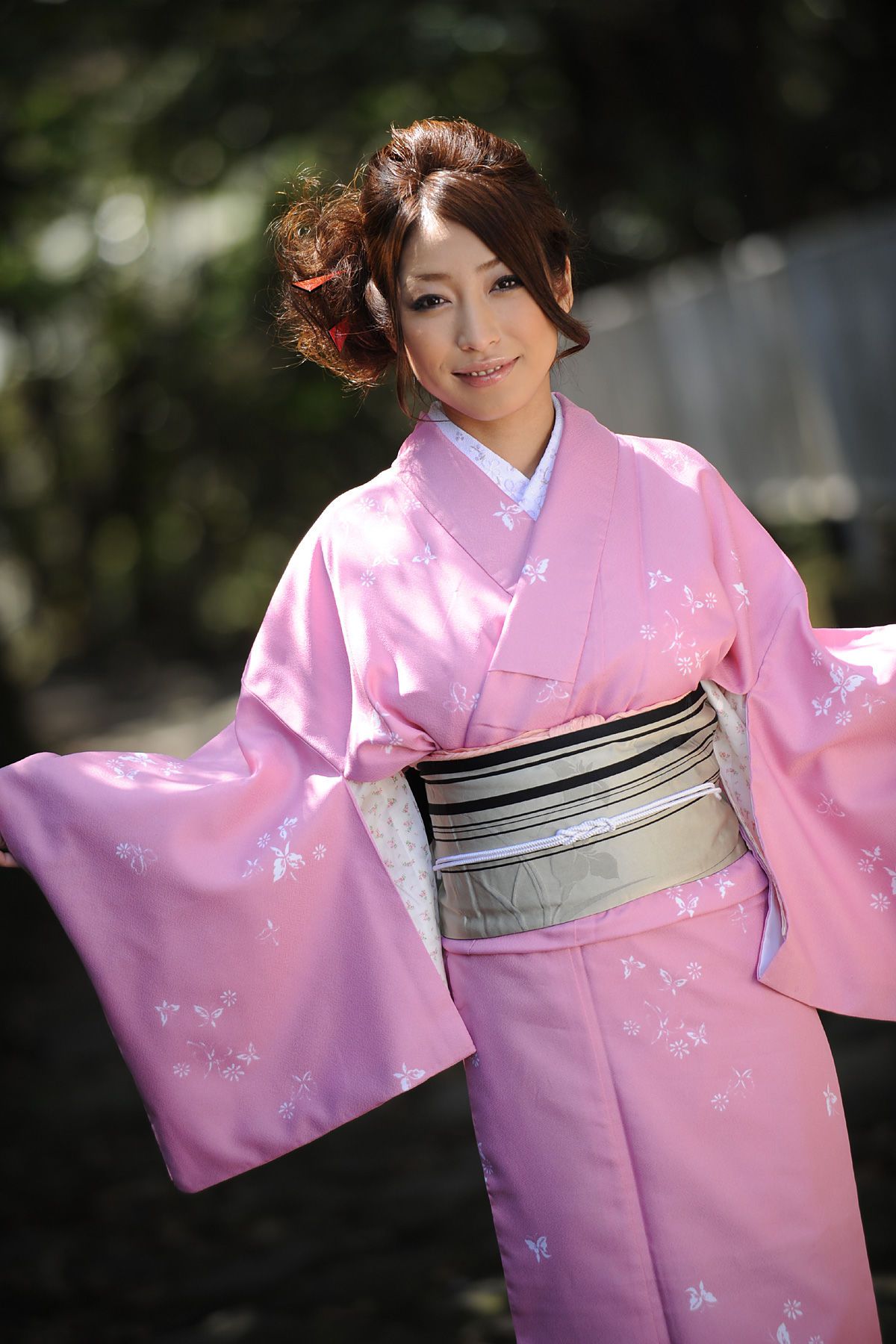 KIMONO和テイスト 009 佳山三花/小田有紗 Mika Kayama-图0