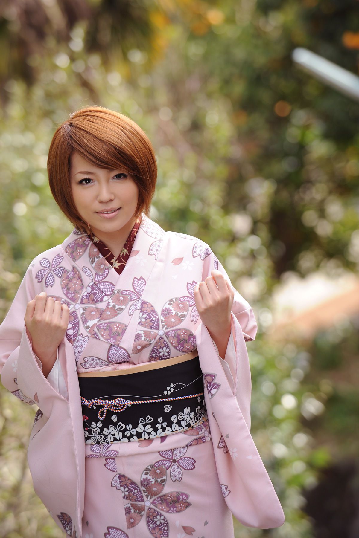KIMONO和テイスト 010 桜まい/片岡さき Mai Sakura-图18