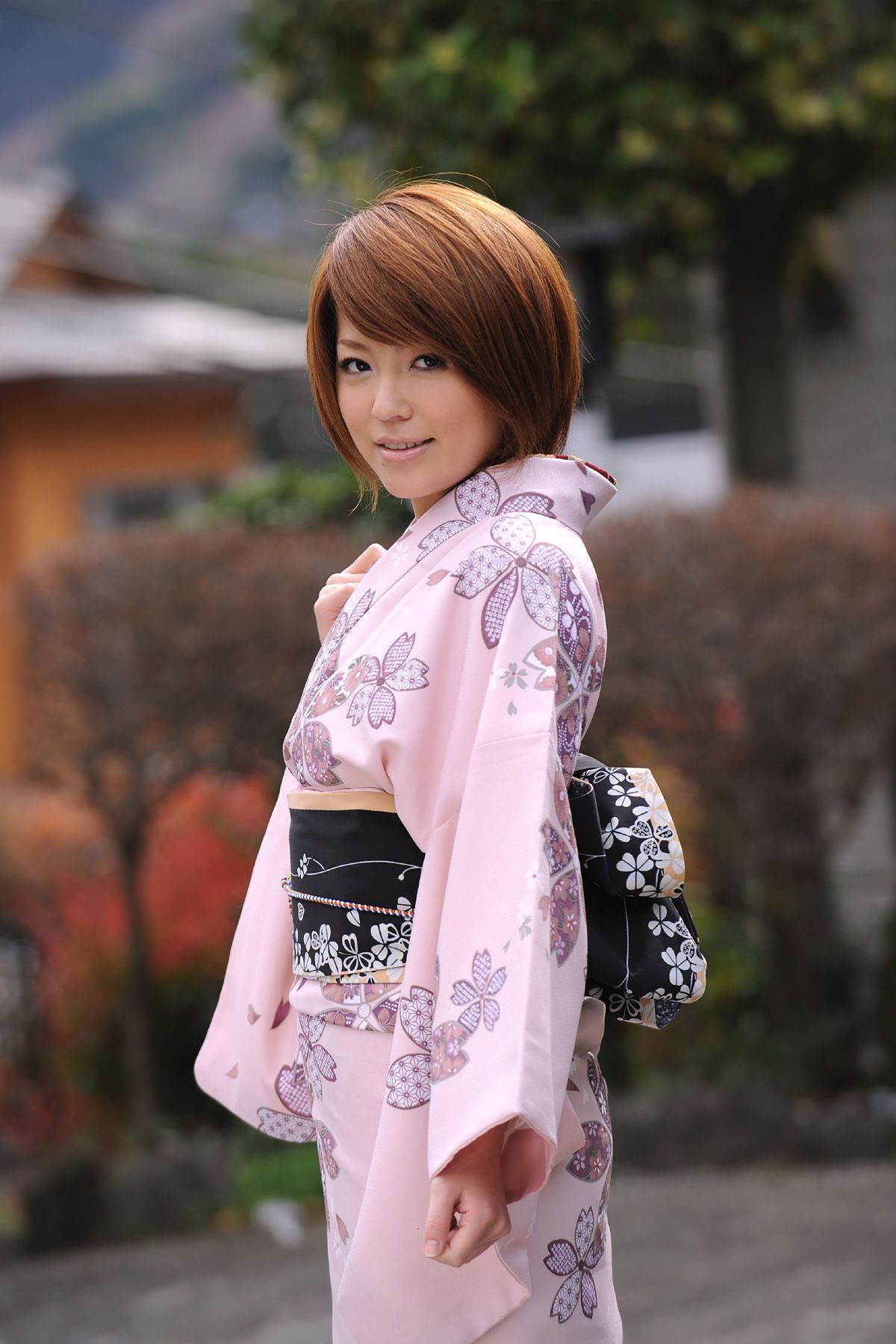 KIMONO和テイスト 010 桜まい/片岡さき Mai Sakura-图21
