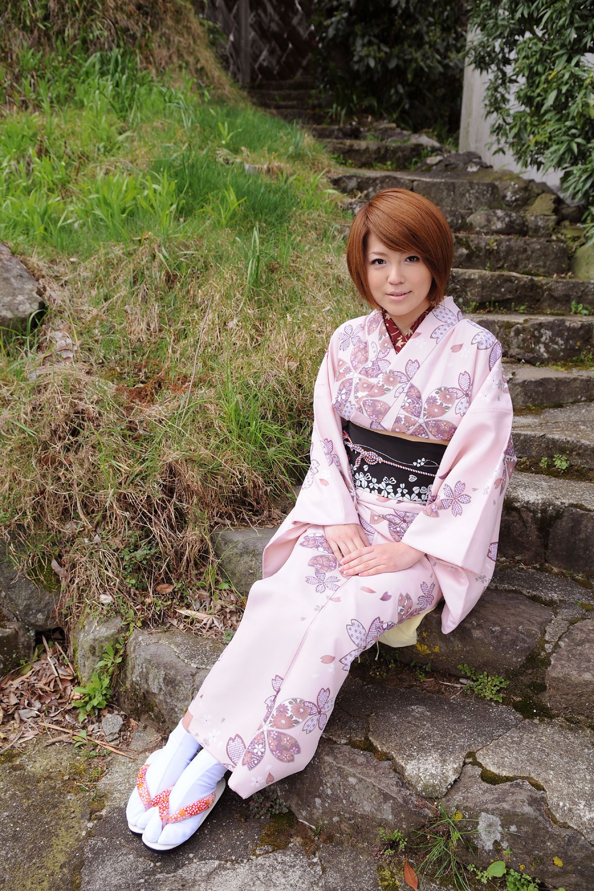 KIMONO和テイスト 010 桜まい/片岡さき Mai Sakura-图23