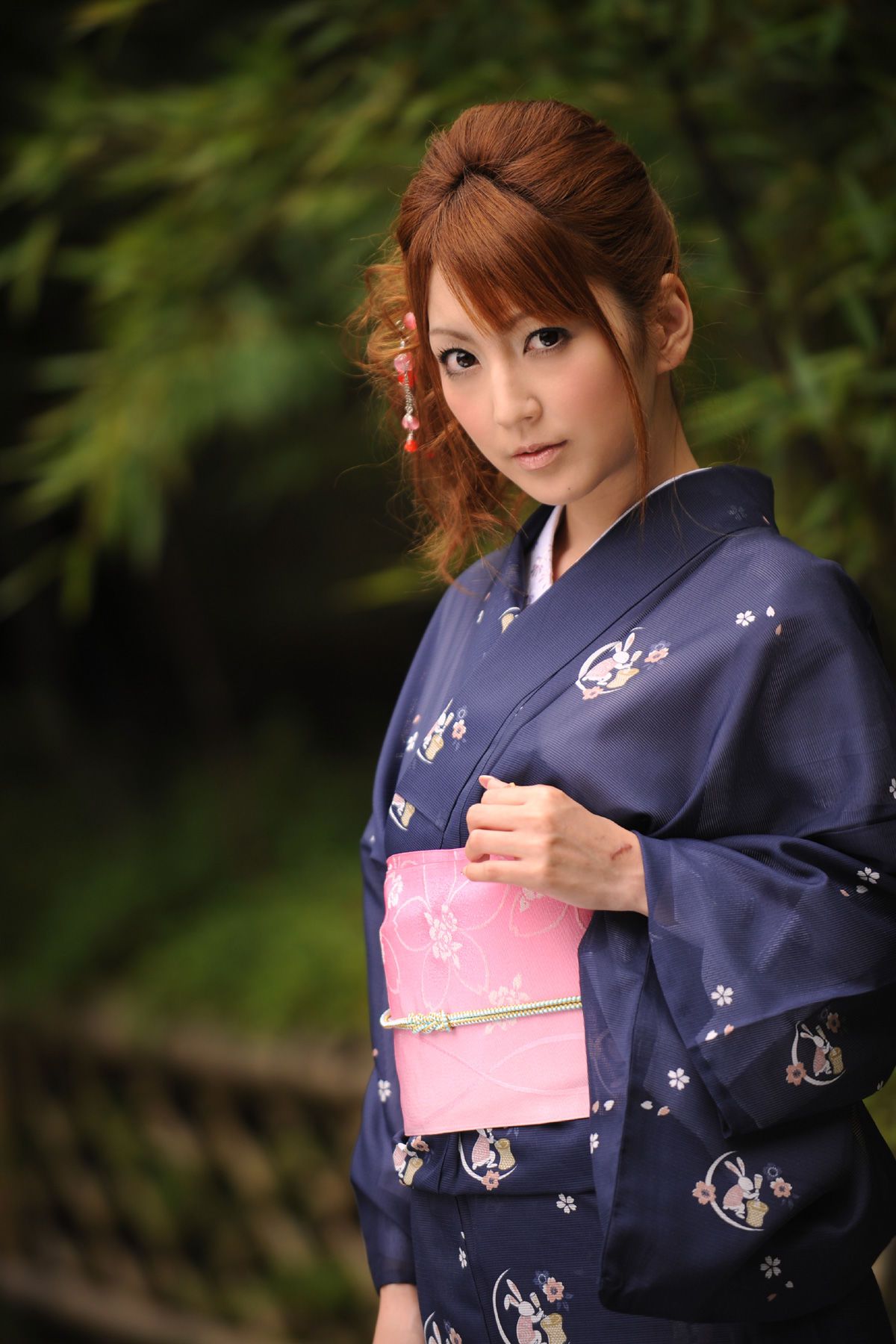 KIMONO和テイスト 014 松島かえで Kaede Matsushima-图12