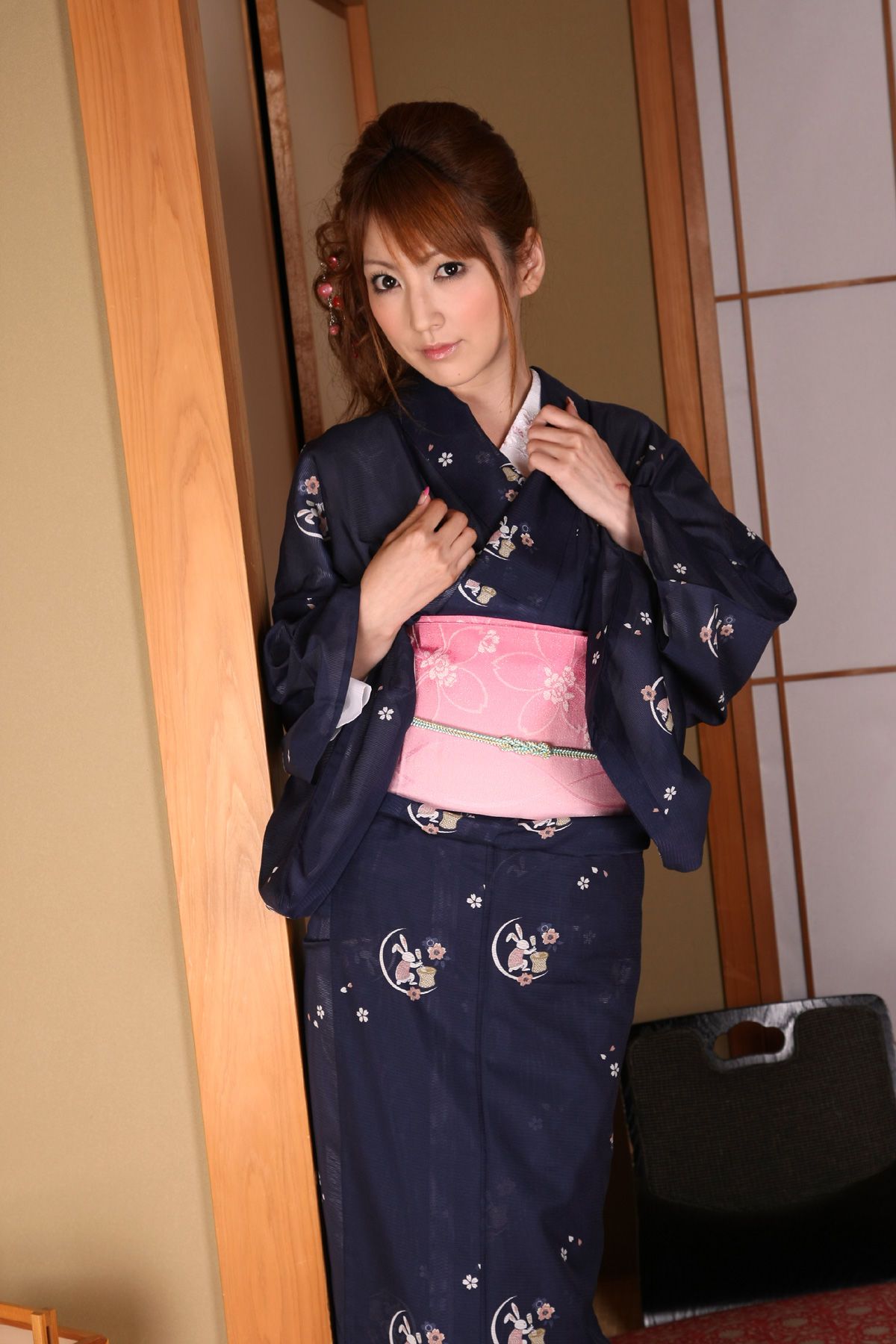 KIMONO和テイスト 014 松島かえで Kaede Matsushima-图14