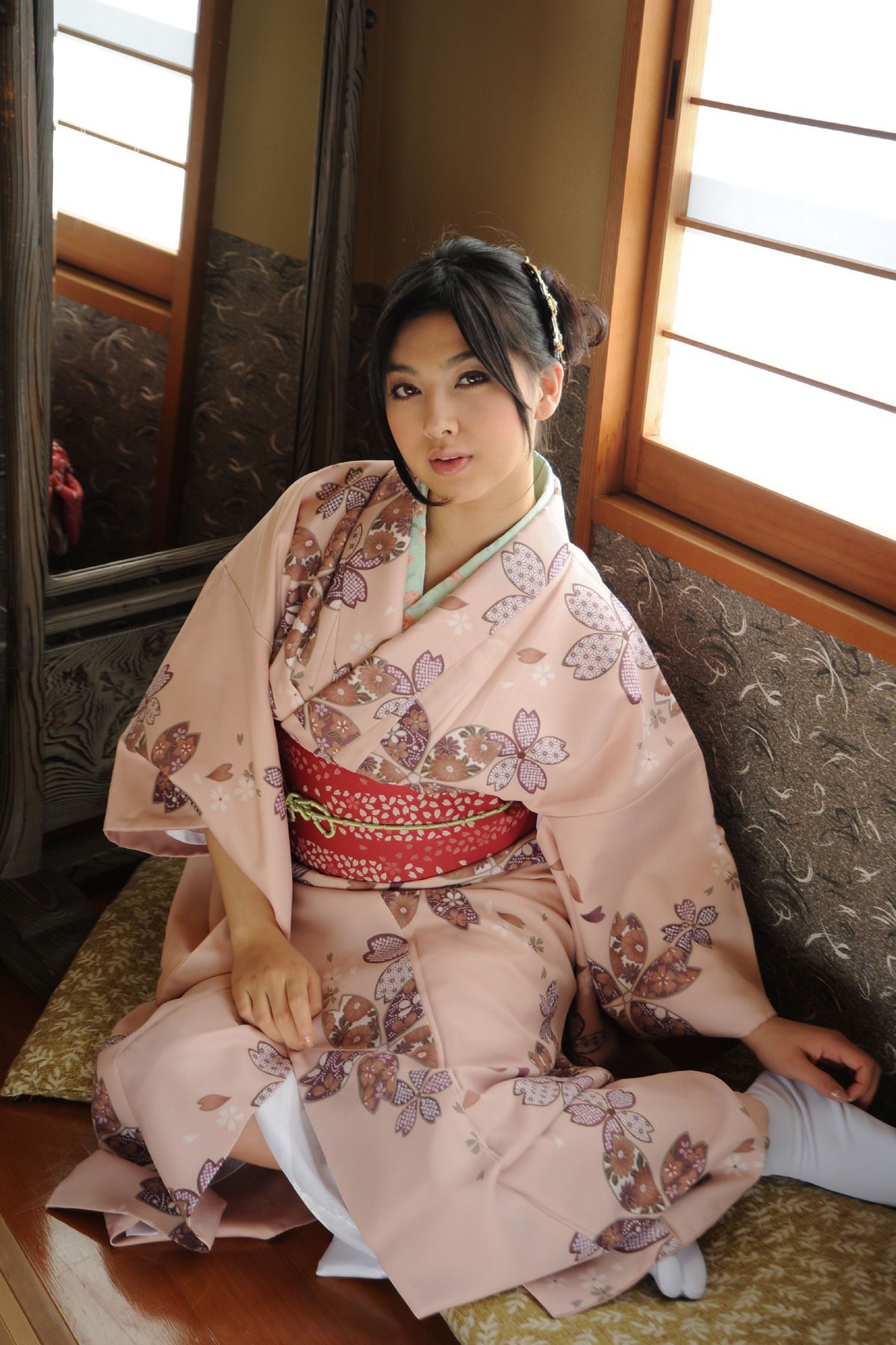 KIMONO和テイスト 016 松野井雅/原紗央莉 Hara Saori-图14