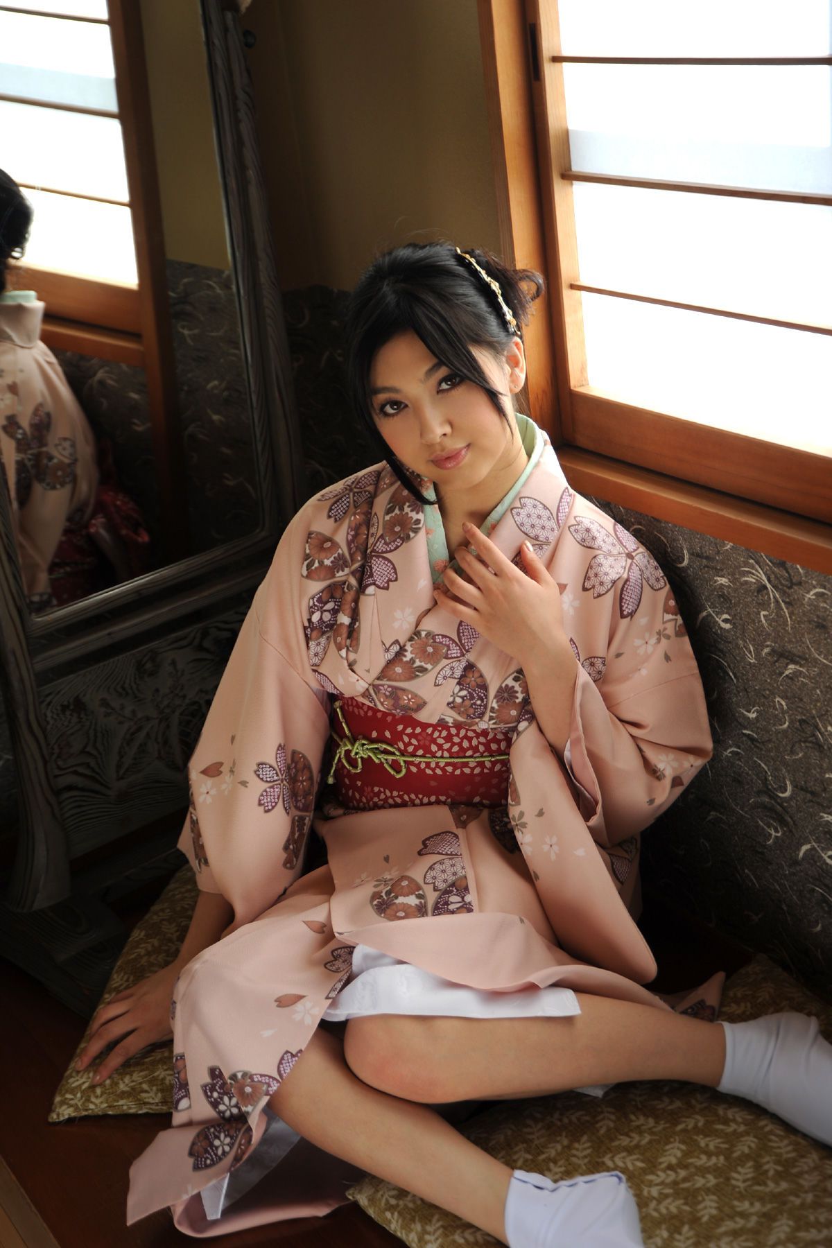 KIMONO和テイスト 016 松野井雅/原紗央莉 Hara Saori-图16