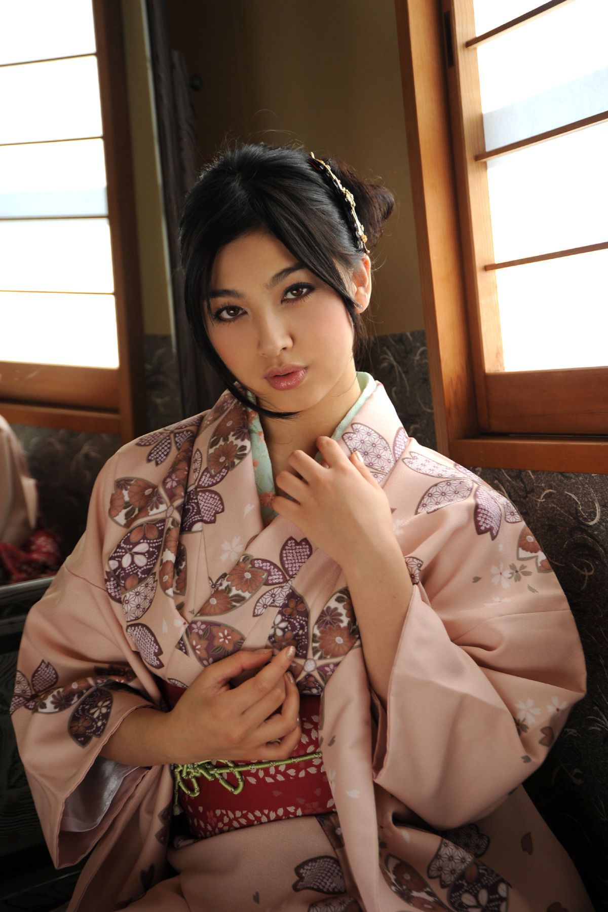 KIMONO和テイスト 016 松野井雅/原紗央莉 Hara Saori-图21