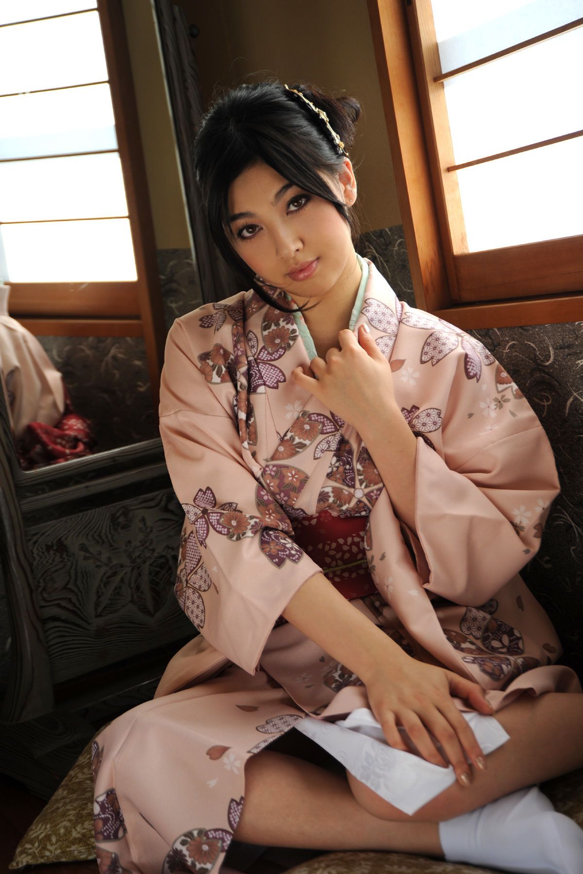 KIMONO和テイスト 016 松野井雅/原紗央莉 Hara Saori-图24