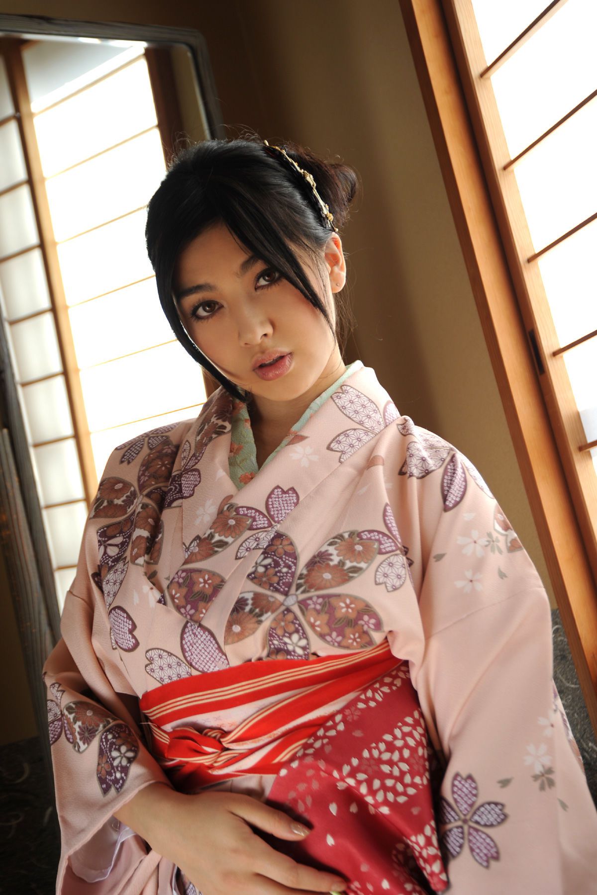 KIMONO和テイスト 016 松野井雅/原紗央莉 Hara Saori-图36
