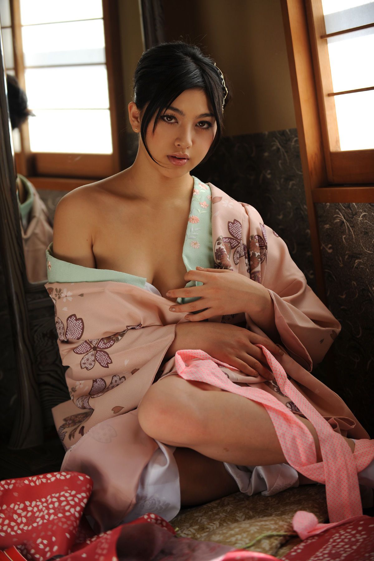 KIMONO和テイスト 016 松野井雅/原紗央莉 Hara Saori-图43