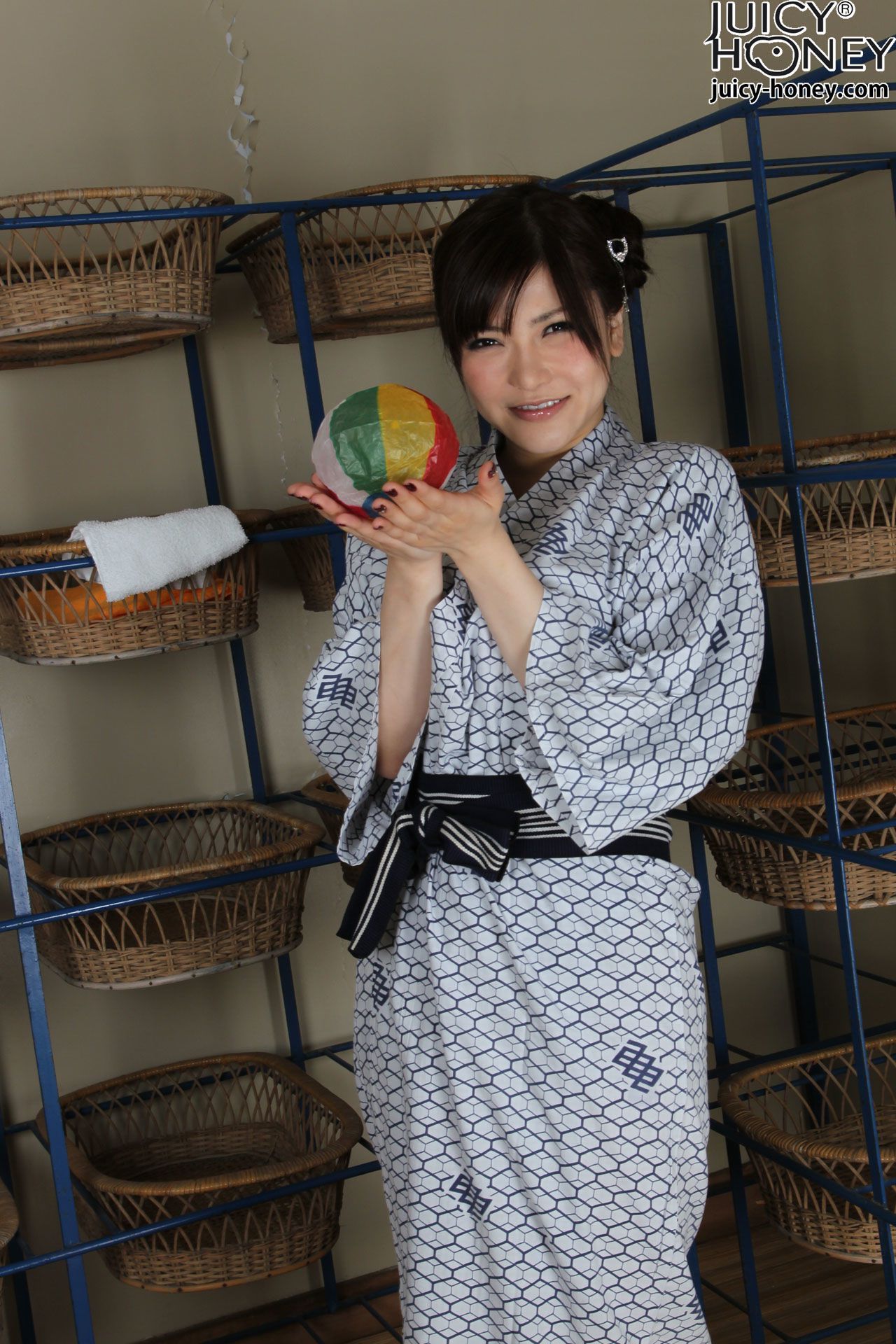 KIMONO和テイスト 026 沖田杏梨/观月茜 Anri Okita-图2