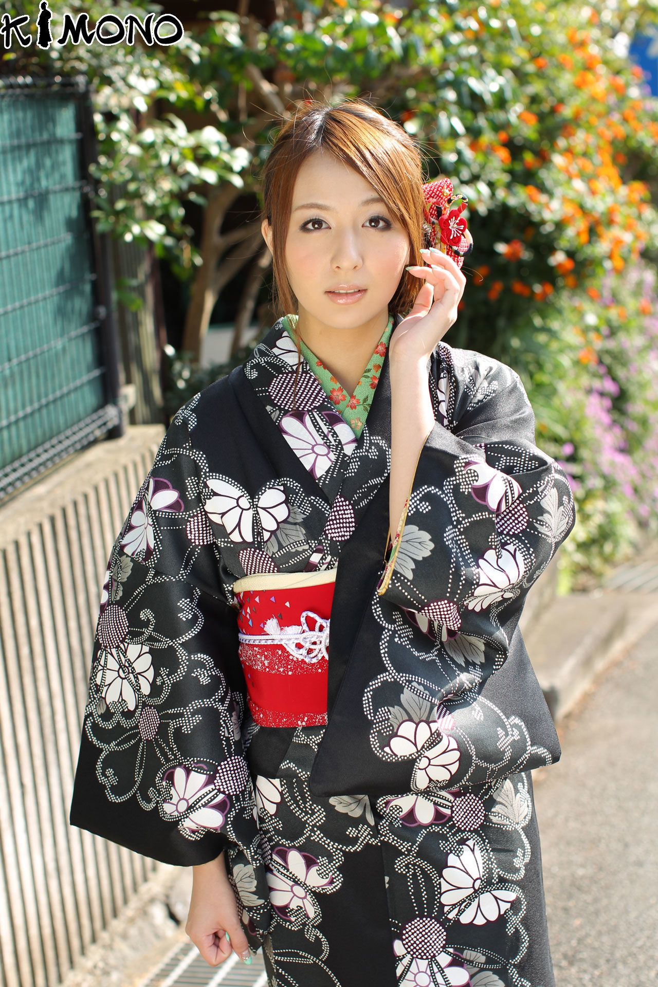 KIMONO和テイスト 032 希崎ジェシカ Jessica Kizaki-图11