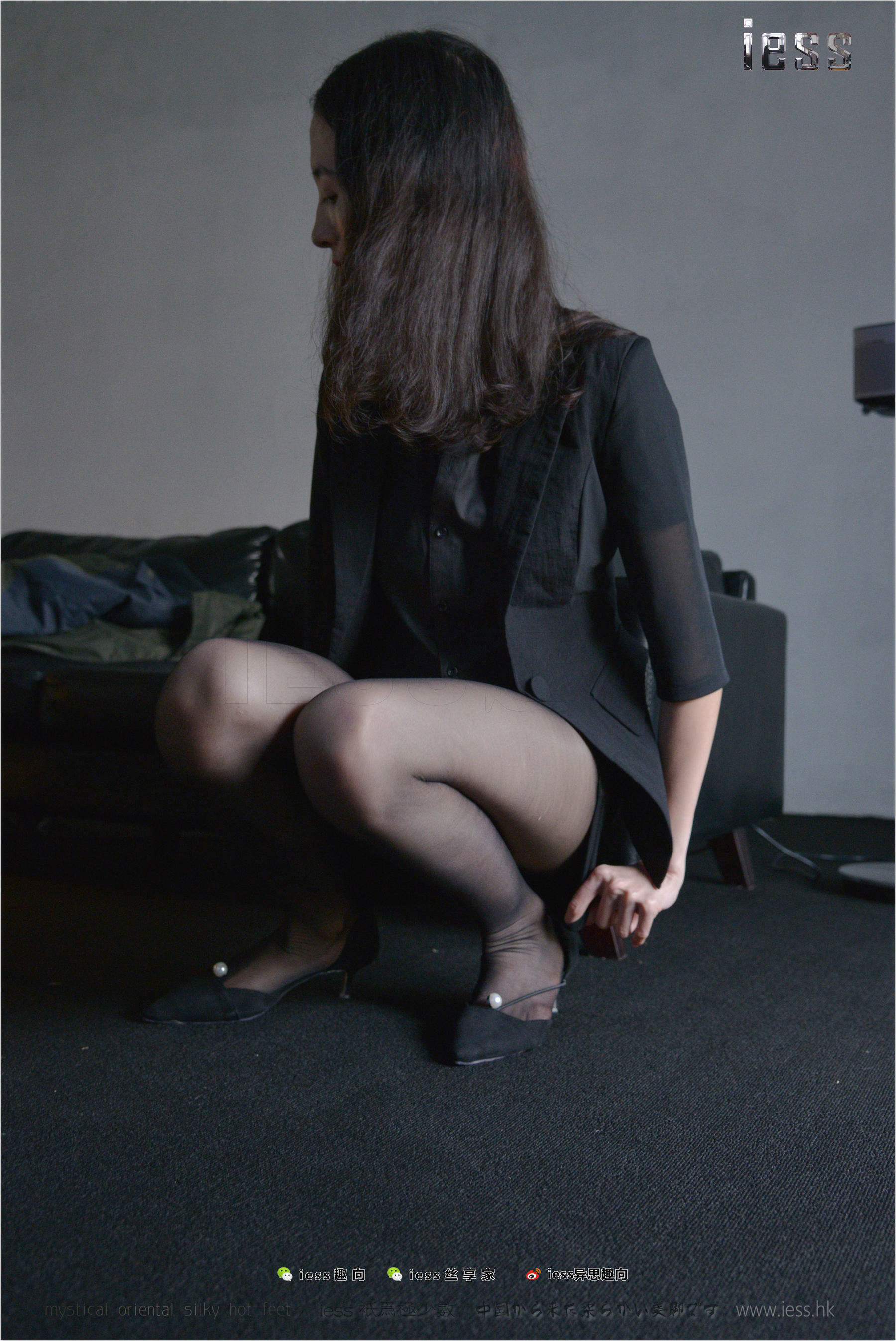 小莫《小莫的暗调黑丝④》  丝足便当193-图35