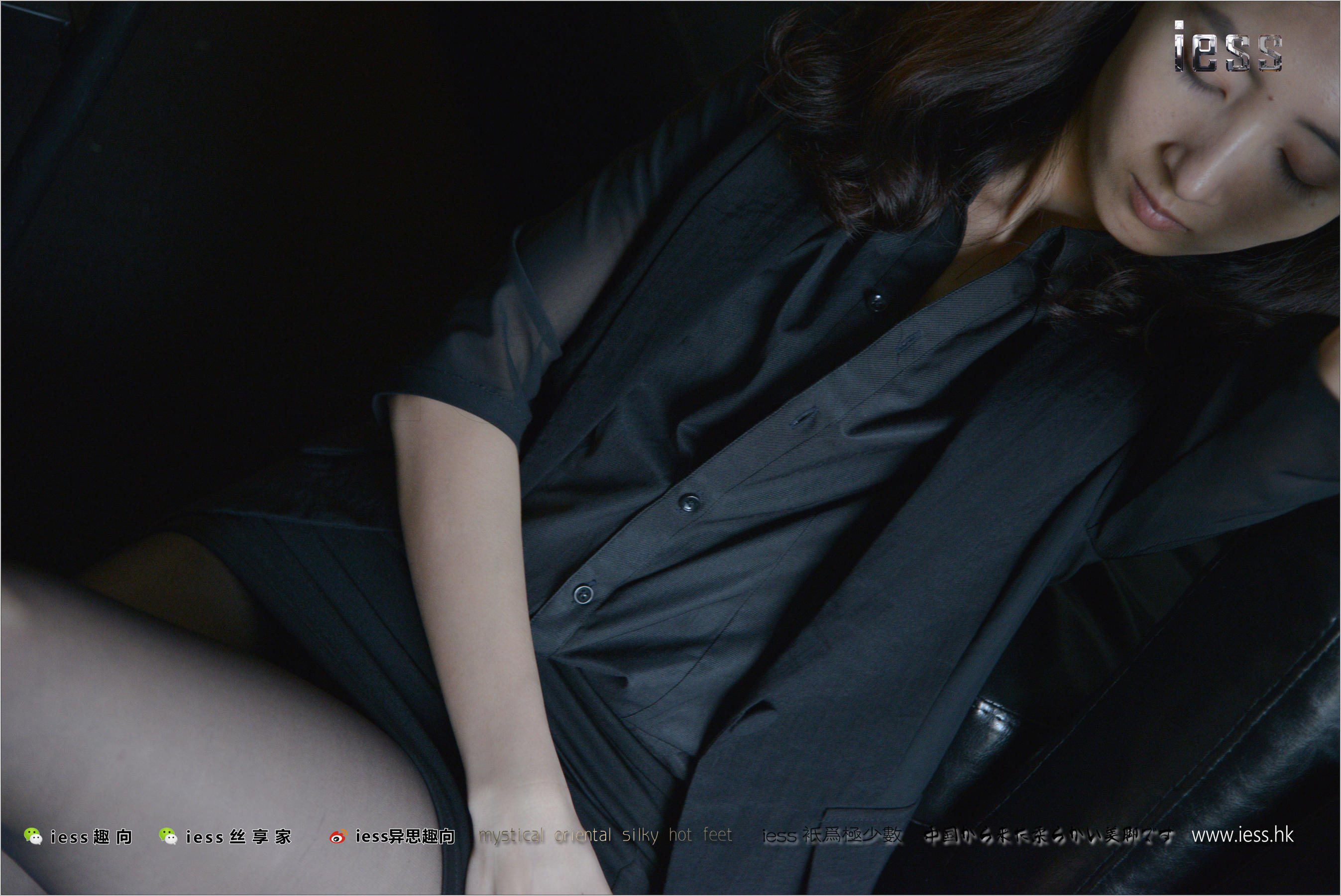 小莫《小莫的暗调黑丝④》  丝足便当193-图55
