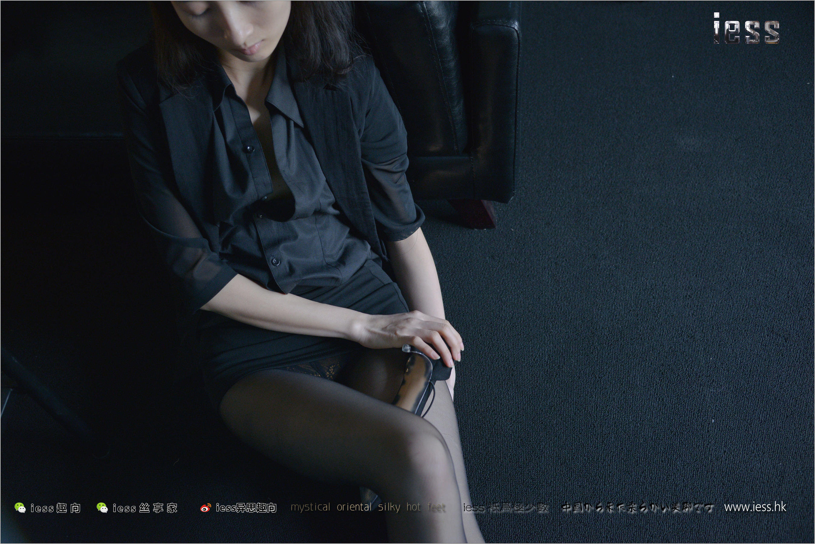 小莫《小莫的暗调黑丝④》  丝足便当193-图92