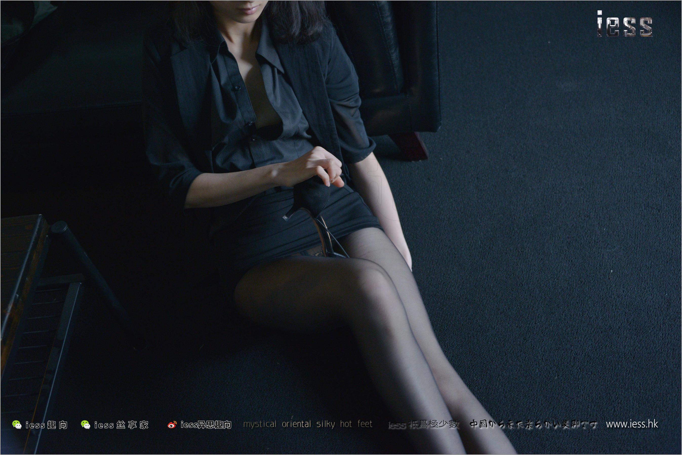 小莫《小莫的暗调黑丝④》  丝足便当193-图94