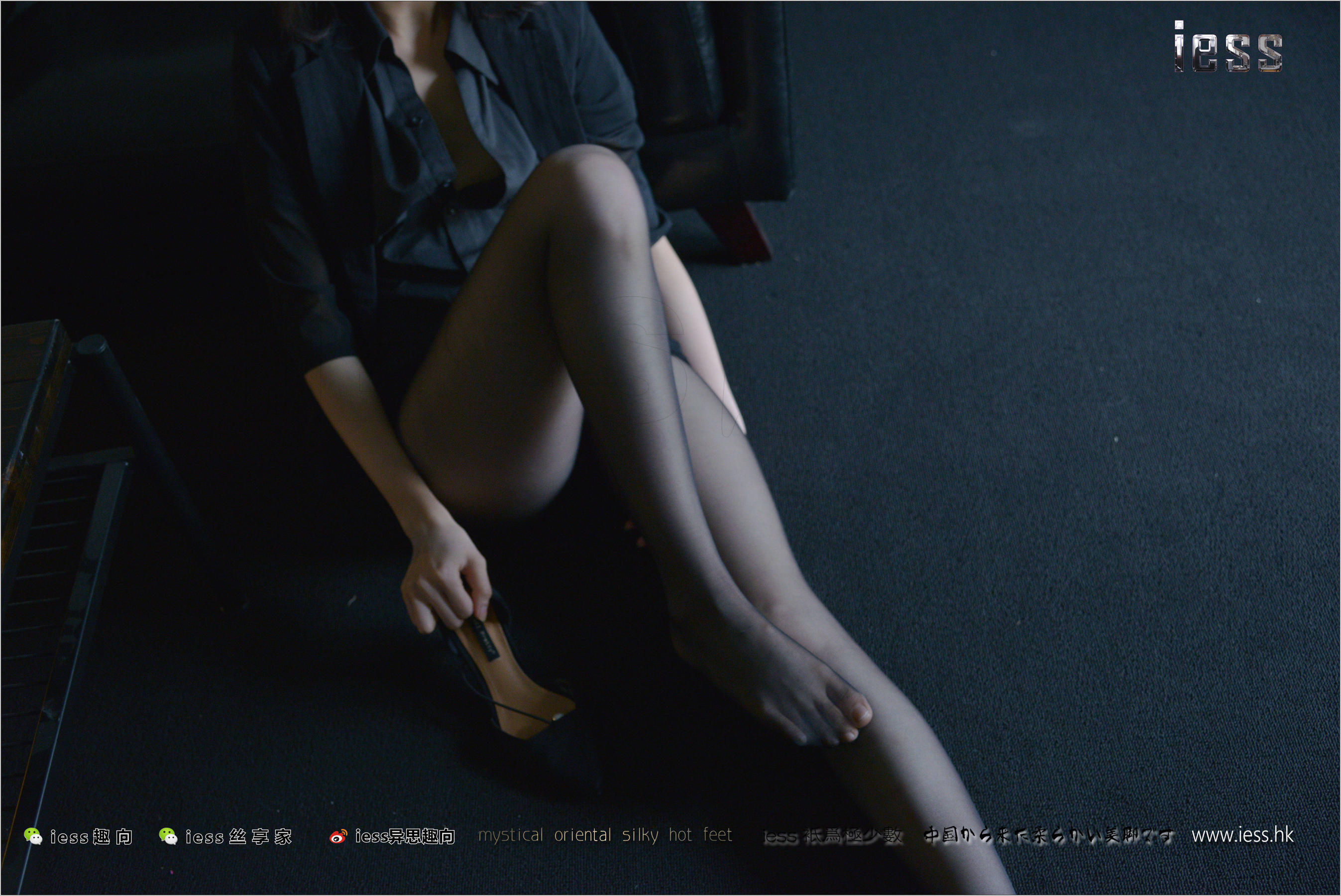 小莫《小莫的暗调黑丝④》  丝足便当193-图96