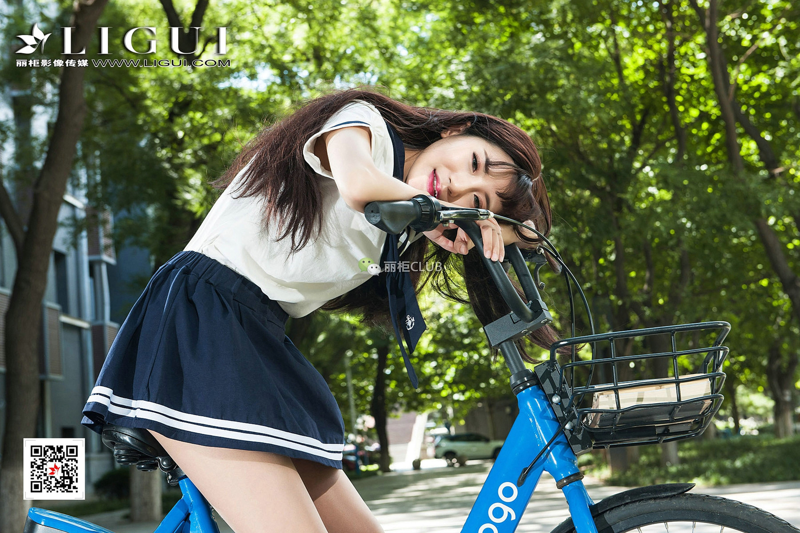 Model 筱筱《校园女神丝足美腿》-图17