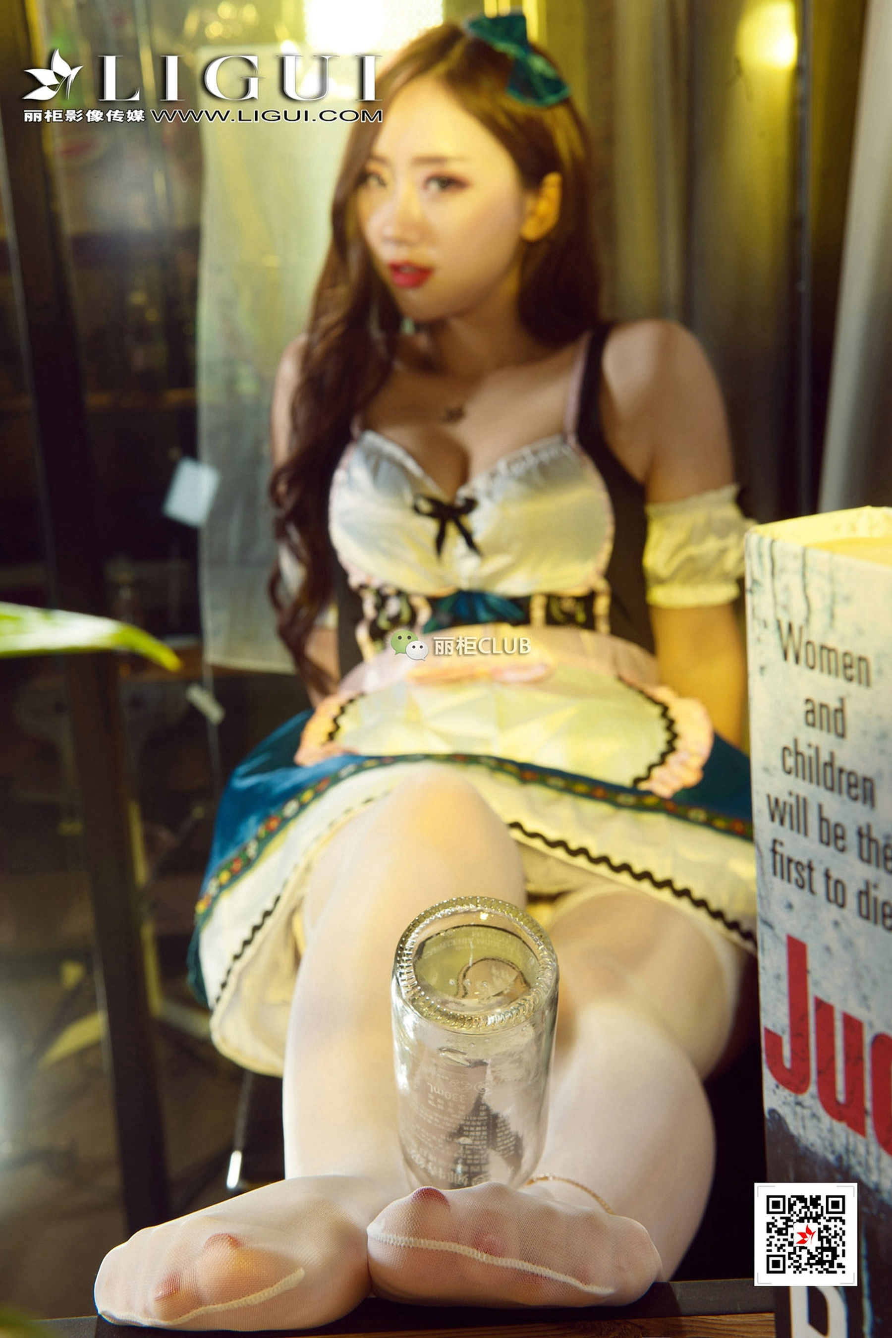 Model 然然《白丝美腿丝脚》-图51
