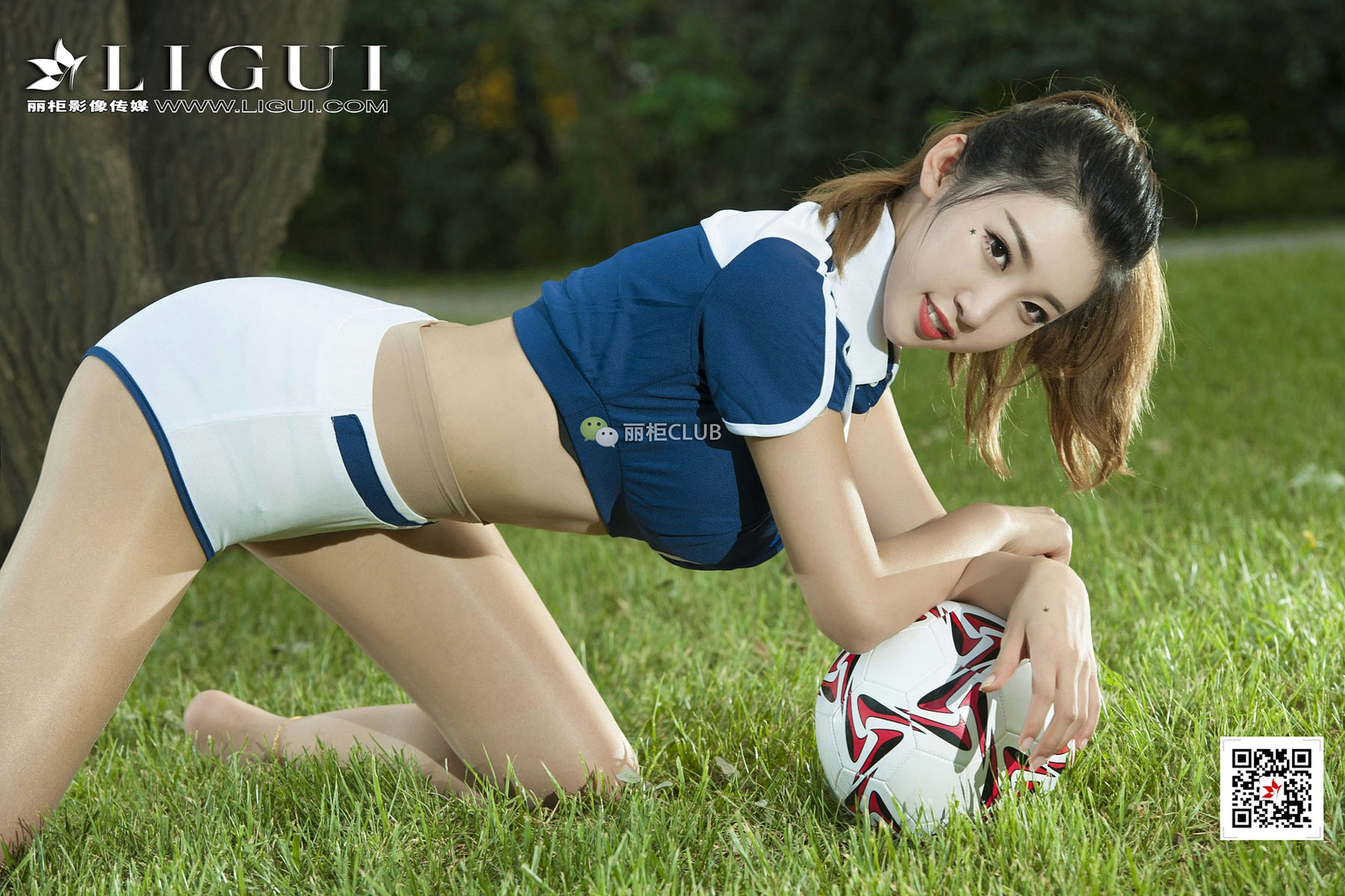 Model 筱筱《球场少女》-图20