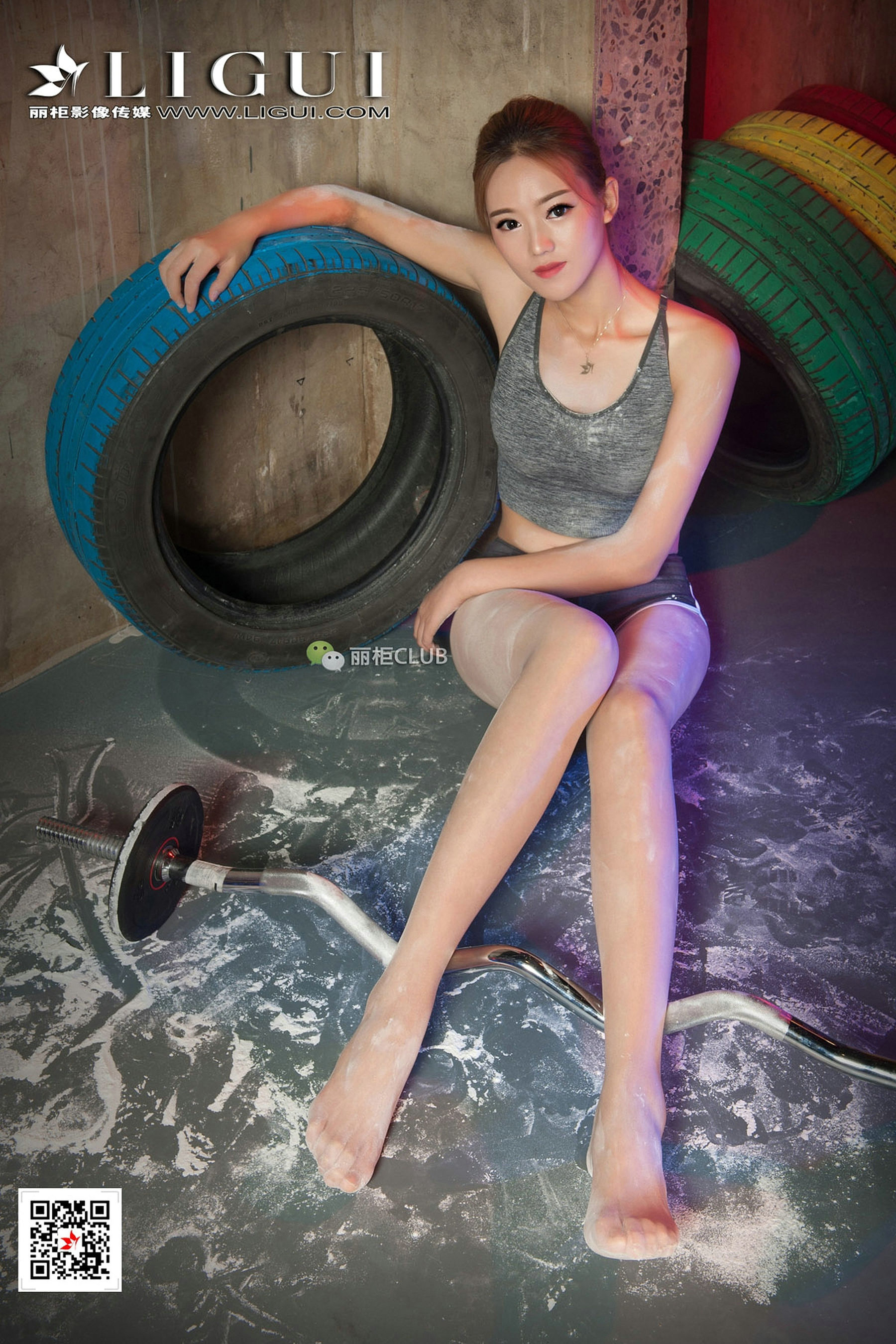 Model 敏儿《健身少女》-图31