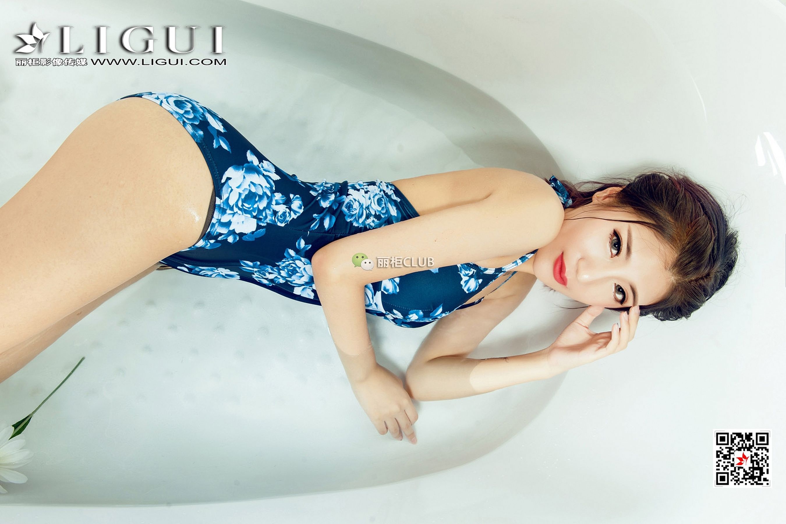 Model 悠悠《浴缸玉足》-图36